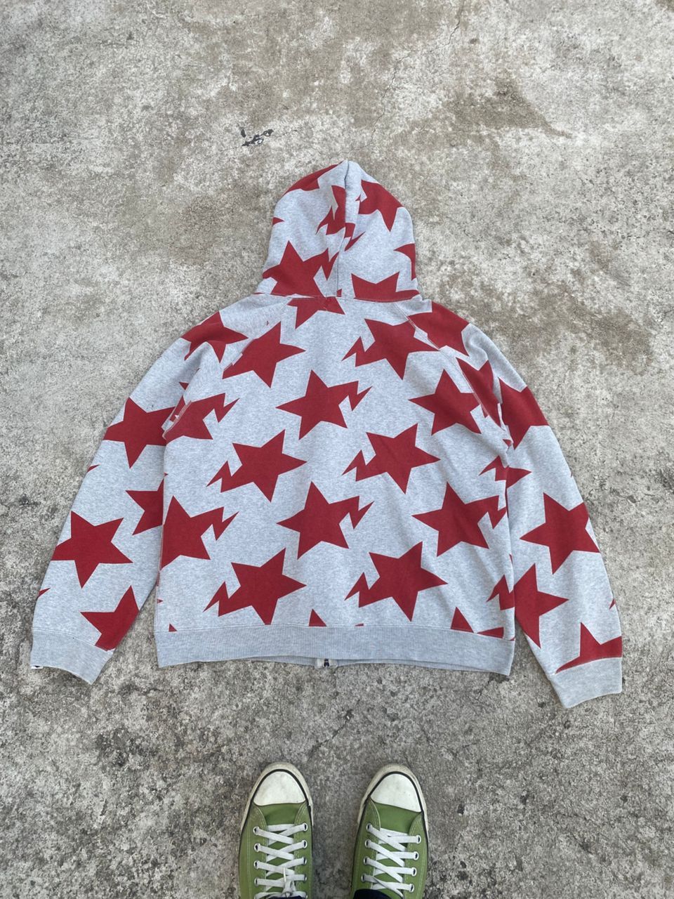 Bape 💥 Delete💥 Vintage 2000 Bapesta Fully Zipper Hooded Jacket Size US M / EU 48-50 / 2 - 6 Thumbnail