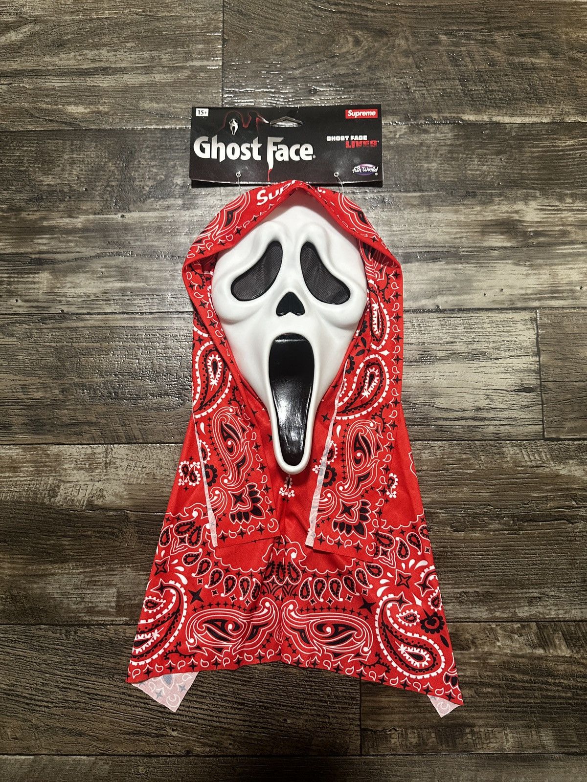 Supreme Supreme Ghostface Mask Red Size ONE SIZE - 1 Thumbnail