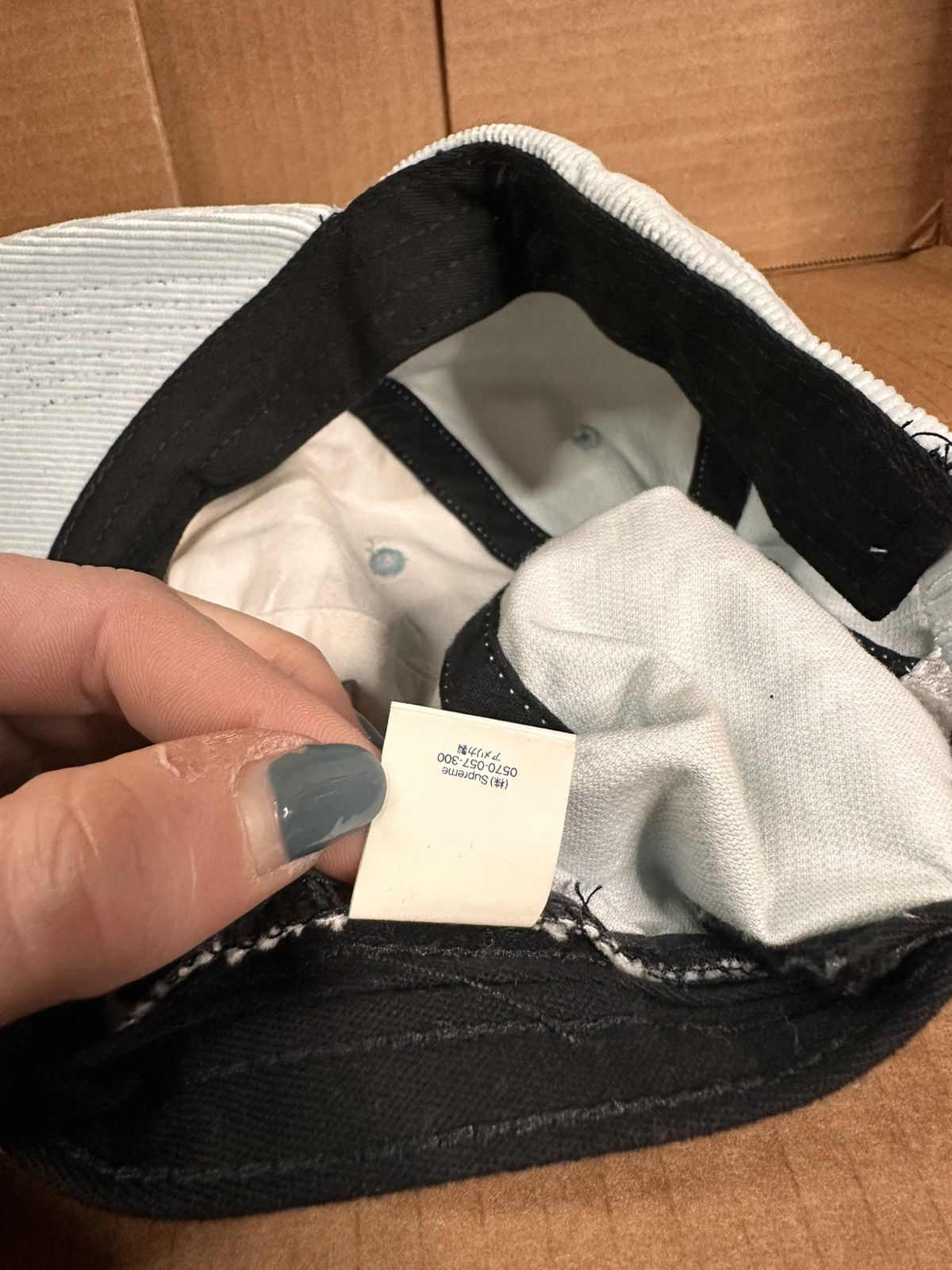 Supreme Supreme corduroy 6 panel hat Size ONE SIZE - 7 Thumbnail