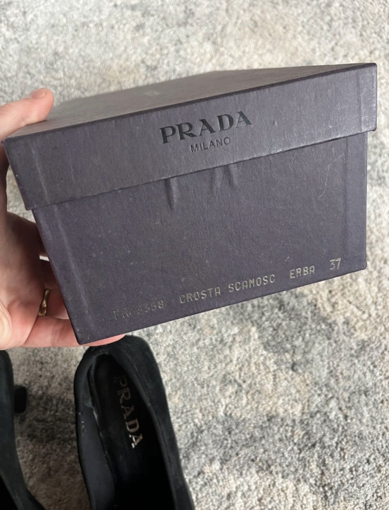 Prada Prada F/W99 suede heels Size US 7 / IT 37 - 7 Thumbnail