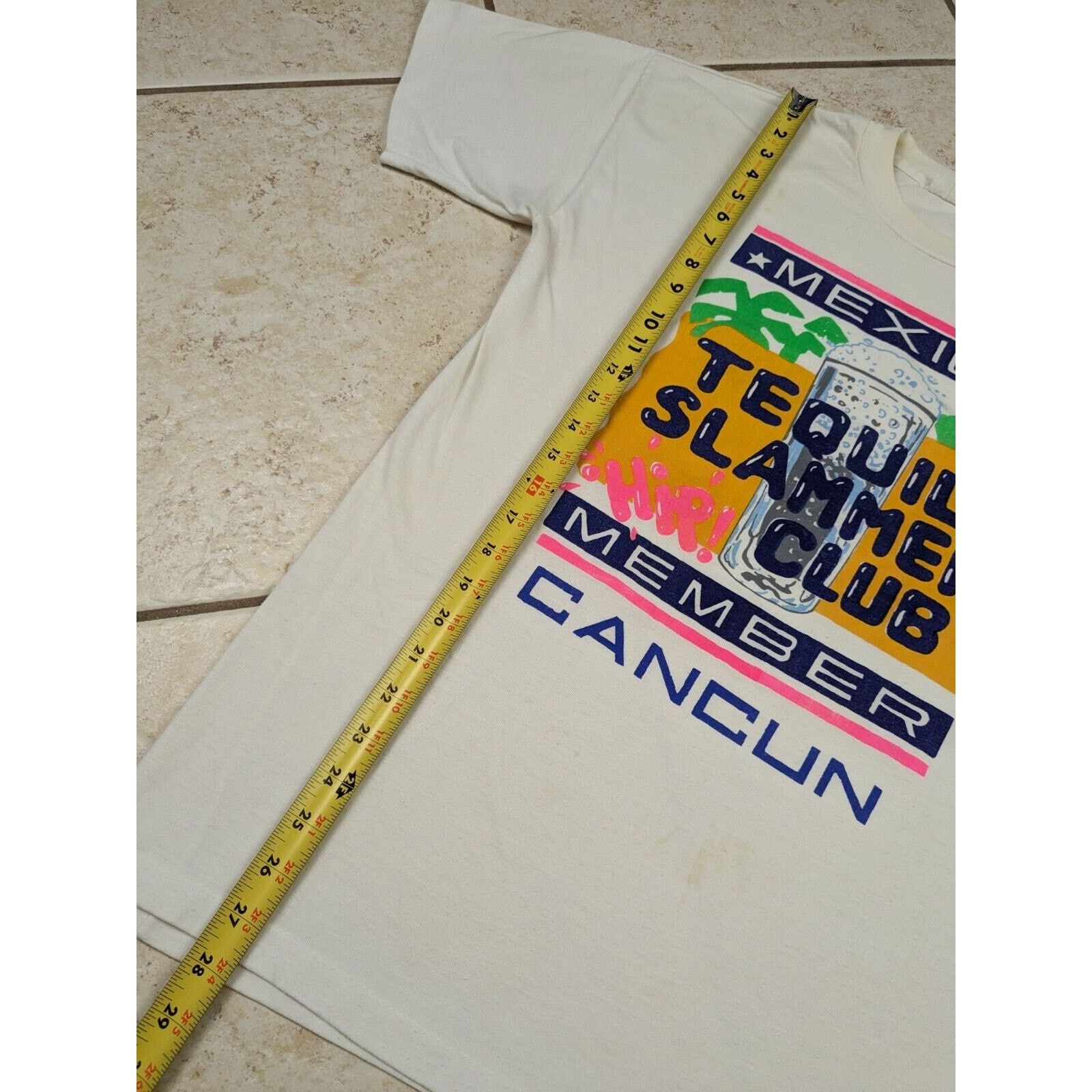 Other Vtg Cancun Tequila Slammer Club Member Shirt Vacation Drink Size US M / EU 48-50 / 2 - 10 Thumbnail