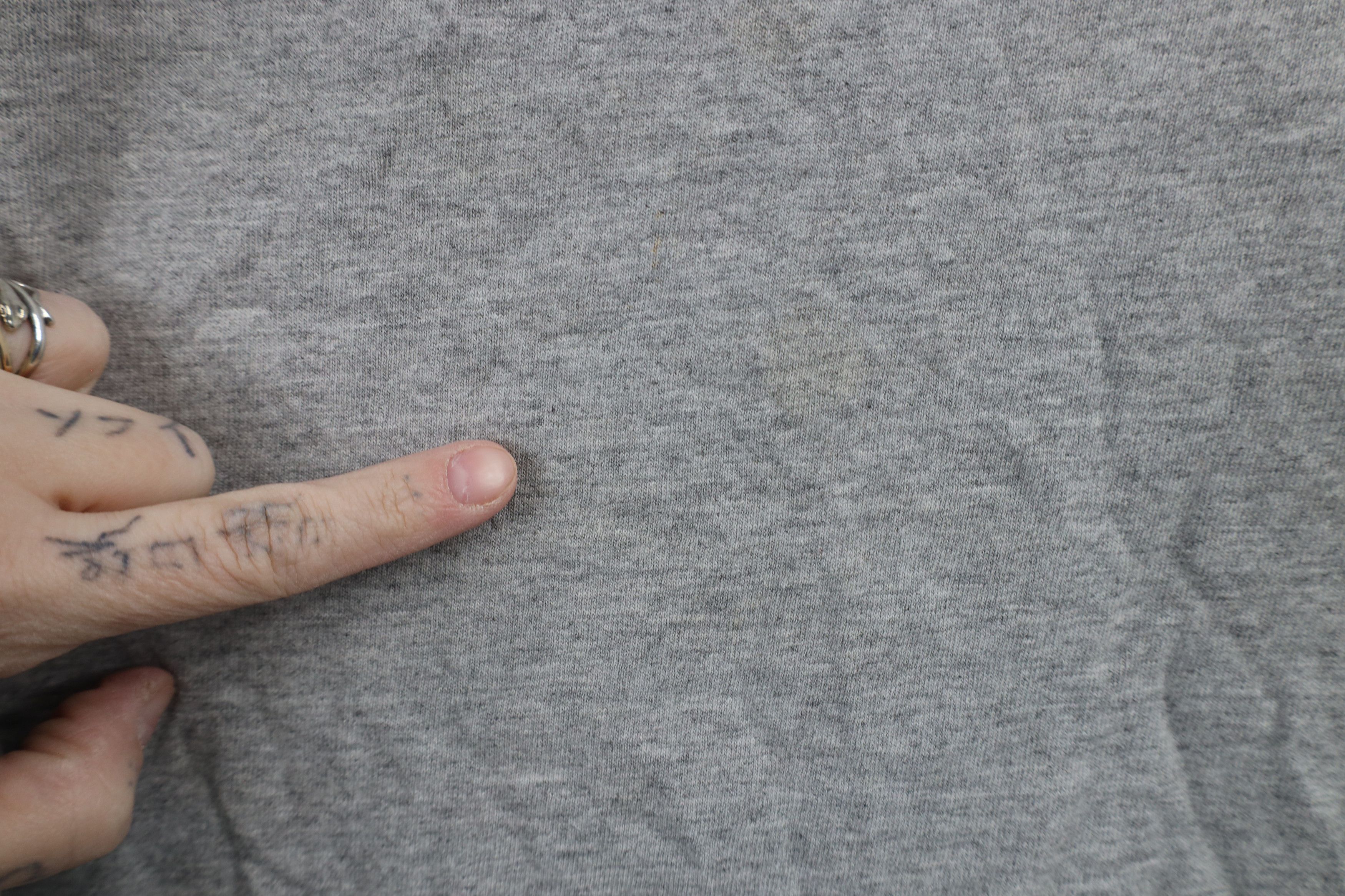 Vintage Vintage 90s Spell Out Lake Tahoe Skiing Flower T-Shirt Gray Size US XL / EU 56 / 4 - 11 Thumbnail