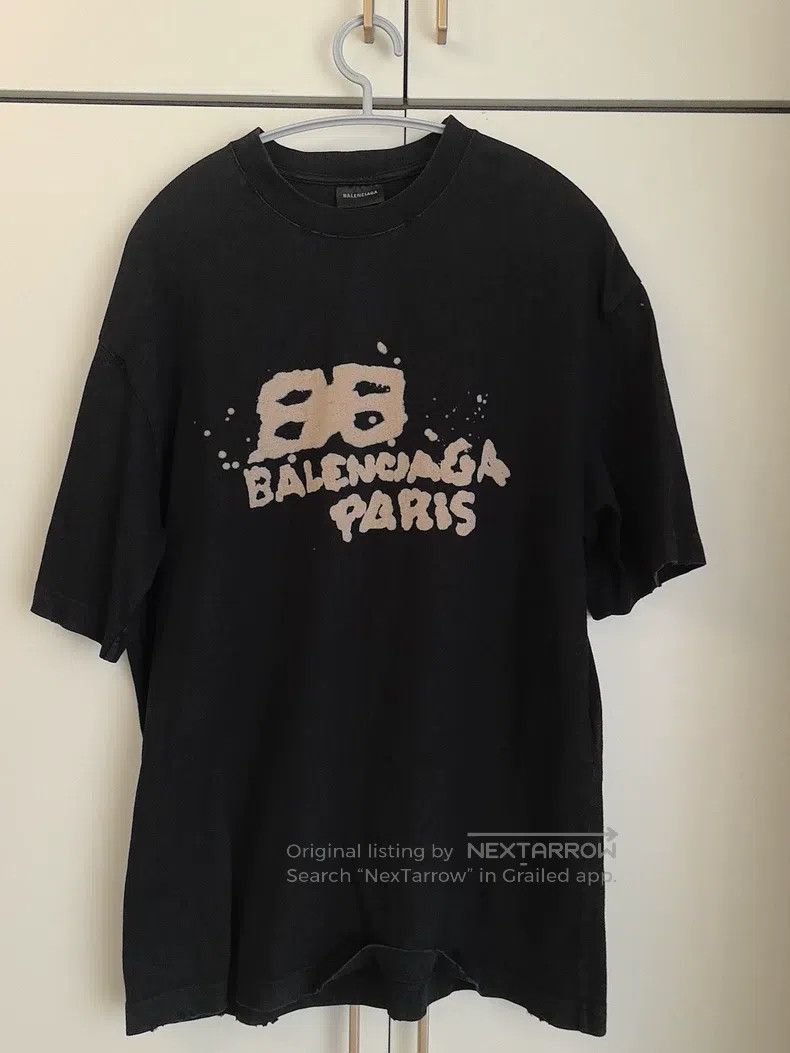 Balenciaga Balenciaga Short Sleeve Size US S / EU 44-46 / 1 - 1 Thumbnail