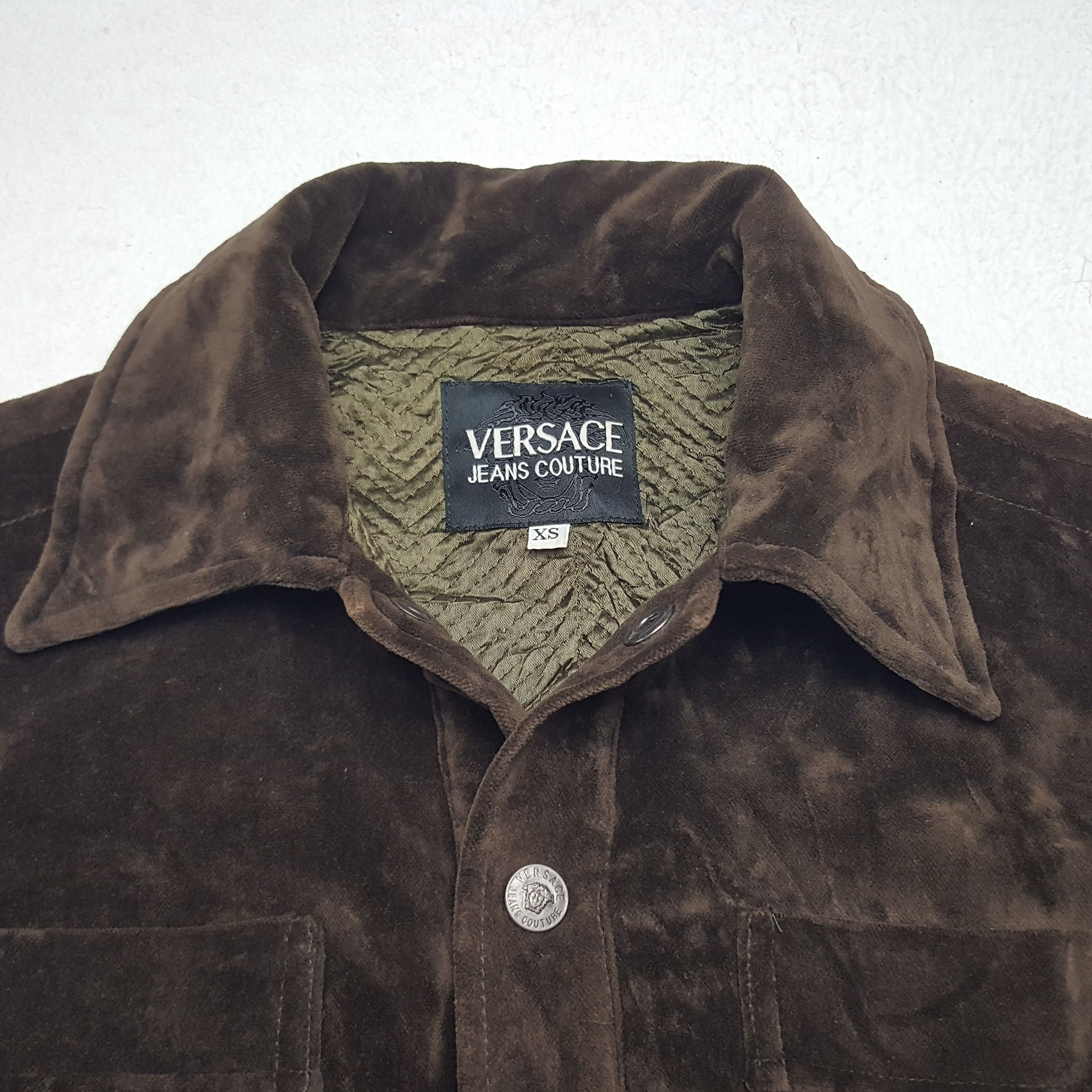 Versace Jeans Couture × Vintage Vintage Versace Jeans Couture Designer Brand Shirt Jacket Size US S / EU 44-46 / 1 - 4 Thumbnail