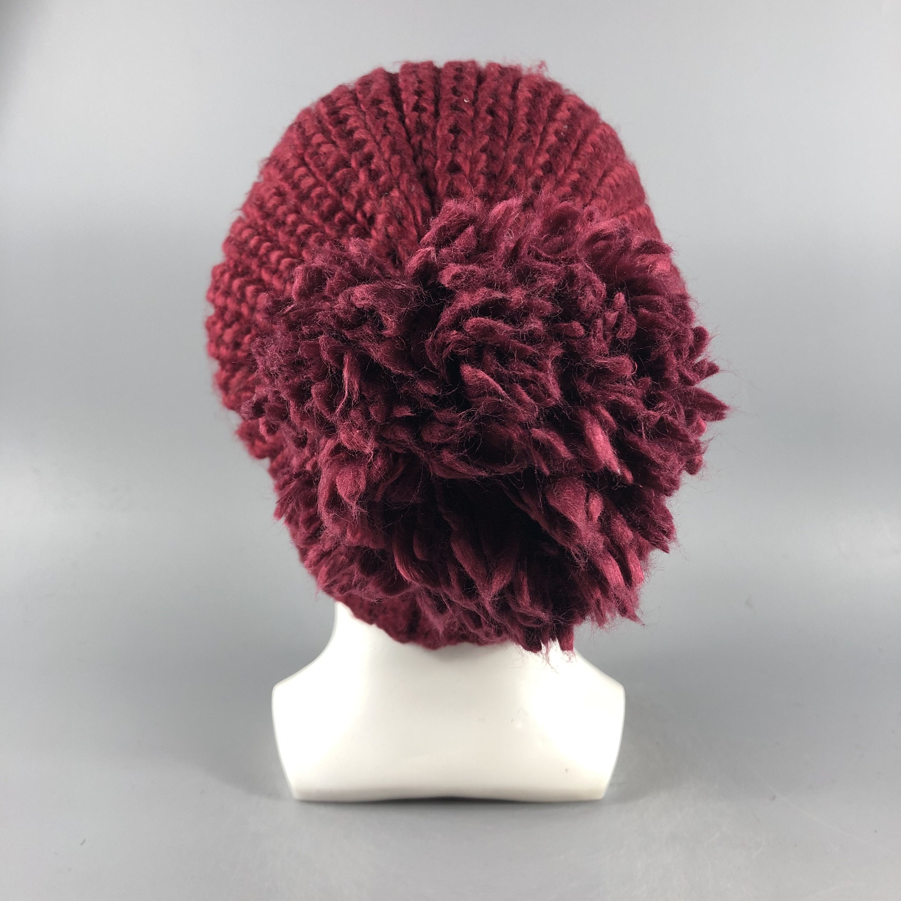 Vintage Milsa Aran Isle Bobble Beanie Snow Hat Snow Cap -D129 Size ONE SIZE - 3 Thumbnail