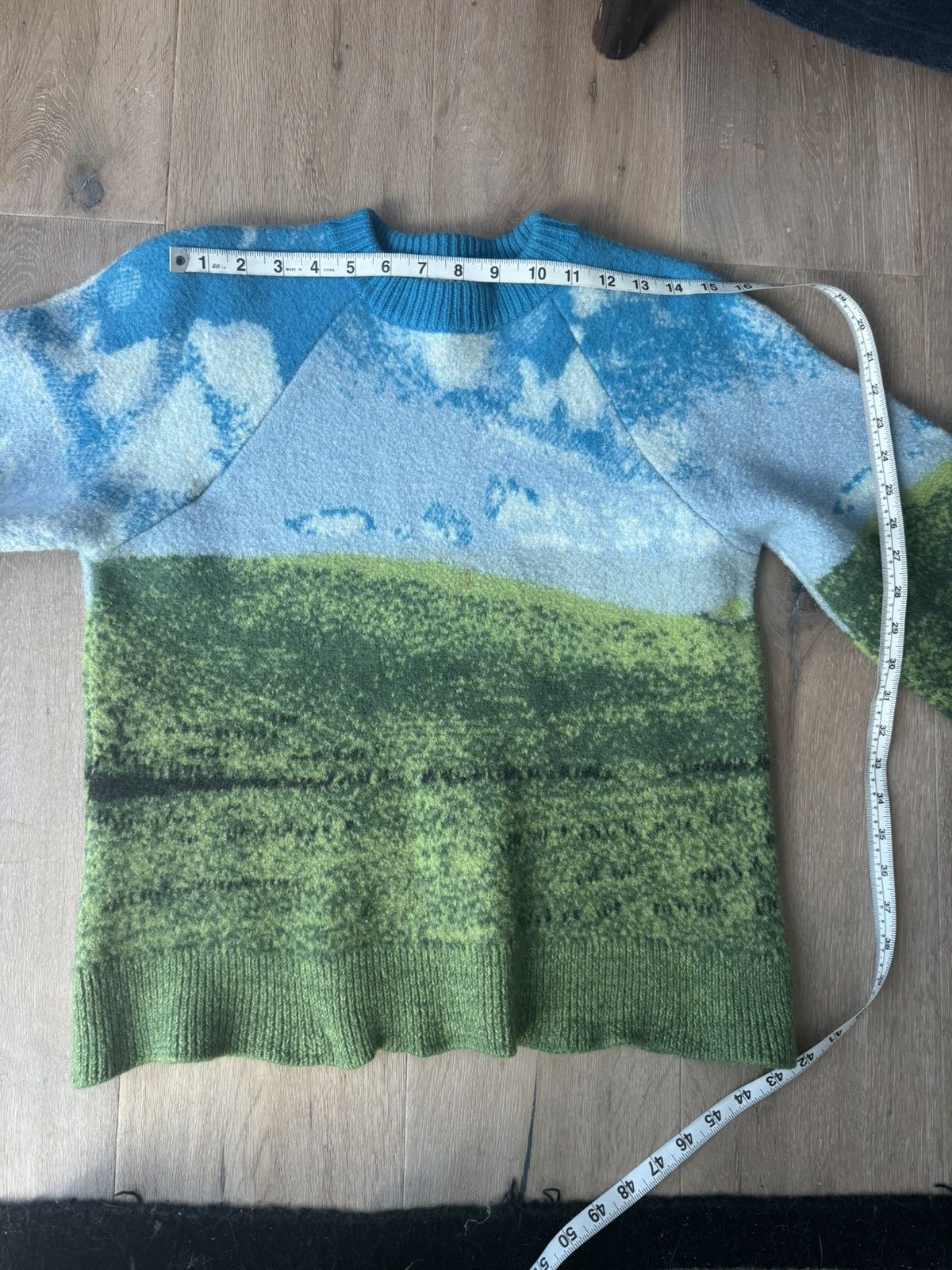 Sunnei Sunnei “Bliss” RARE Windows XP felted wool sweater Size US S / EU 44-46 / 1 - 8 Thumbnail