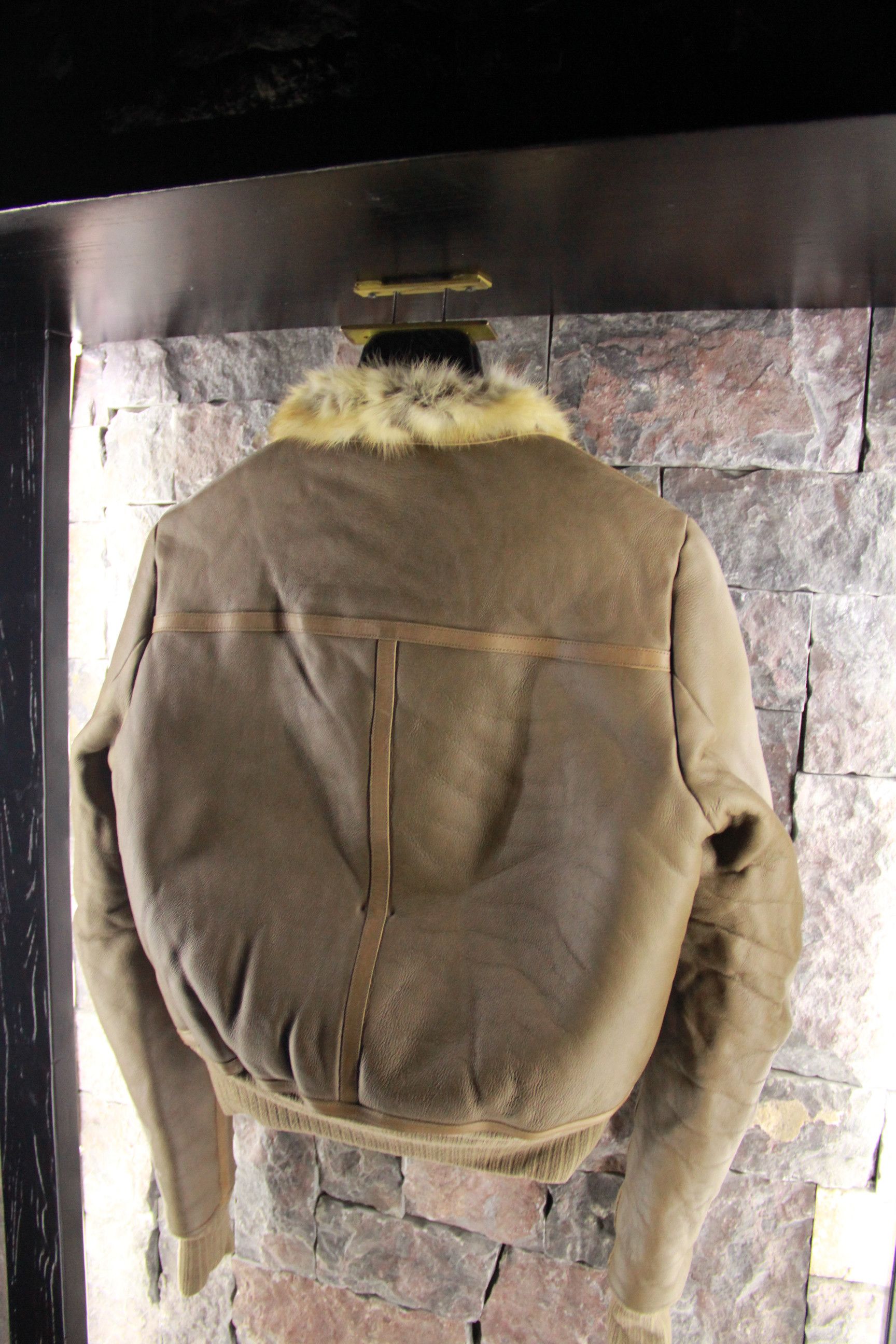 Isaac Sellam Experience Rick Owens Shearling Jacket with Sable Collar Size US M / EU 48-50 / 2 - 8 Thumbnail