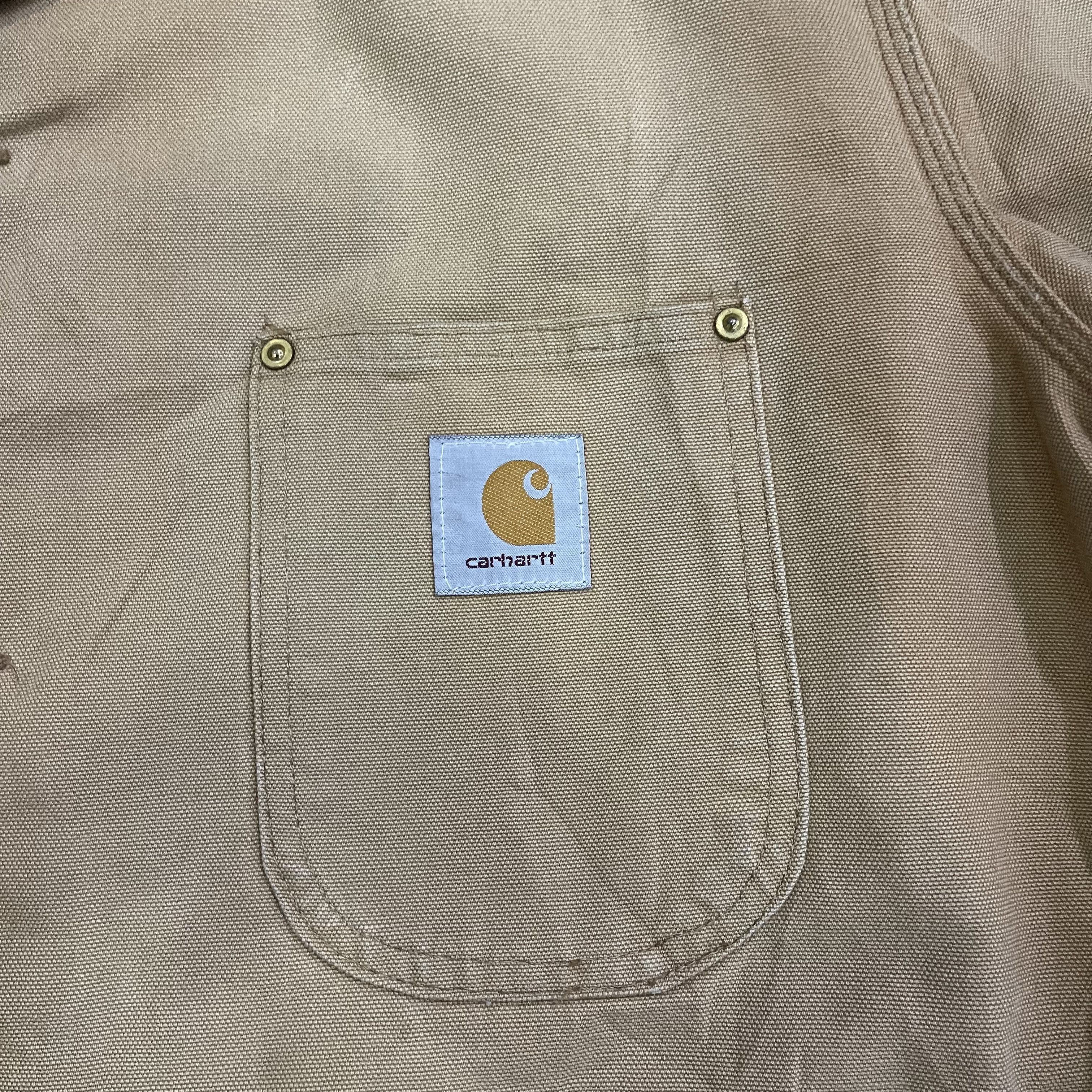 Carhartt × Carhartt Wip × Vintage Vtg 90s Carhartt Detroit Jacket Inner Blanket Size US XL / EU 56 / 4 - 5 Thumbnail