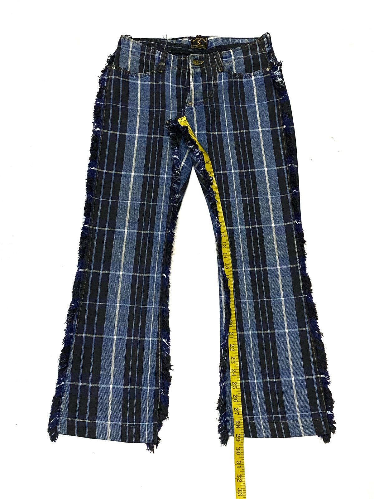 Vivienne Westwood 💃Rare🔥Vivienne Westwood Anglomania With Frayed Seams Denim Size 28" / US 6 / IT 42 - 20 Thumbnail
