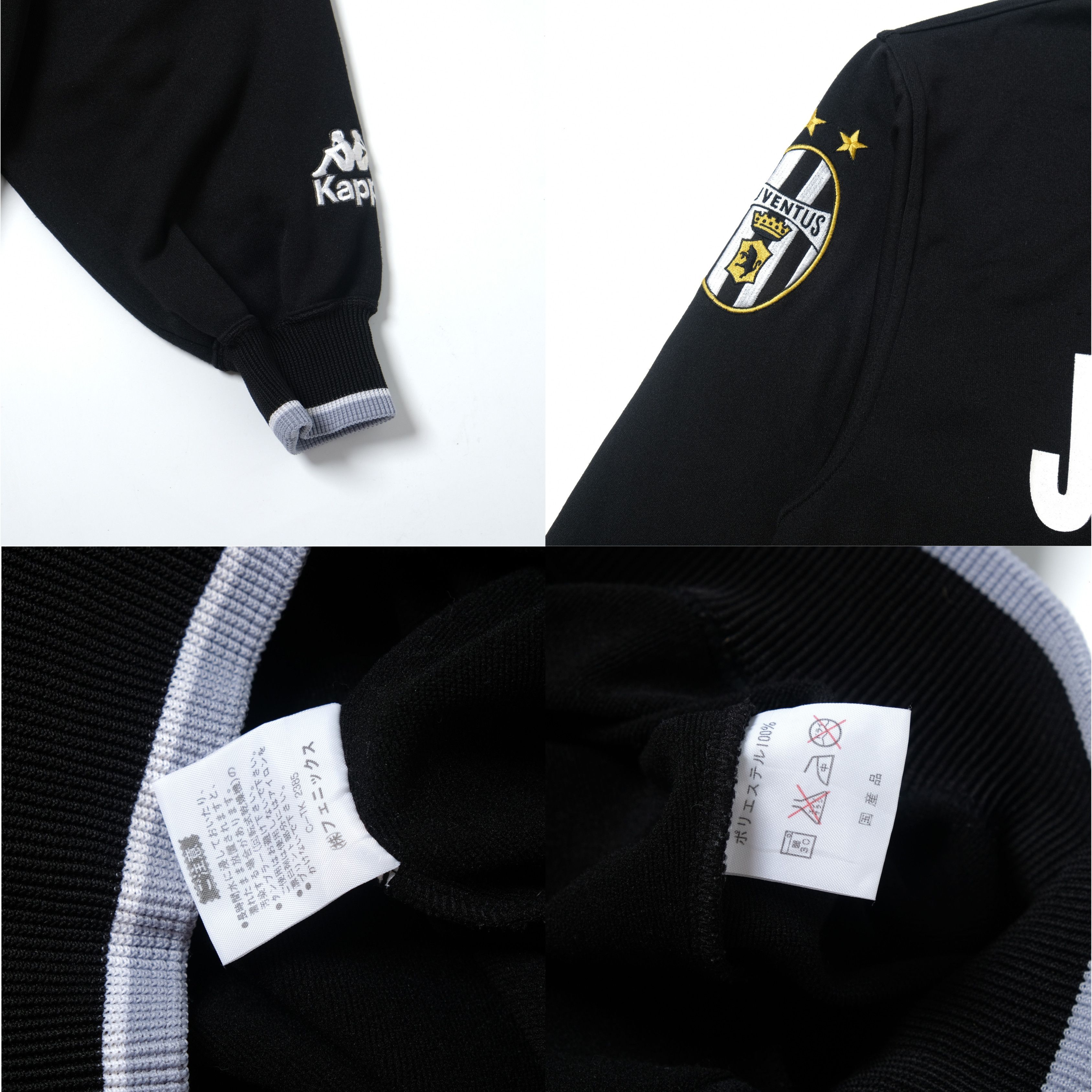 Kappa 1990s Juventus Quarter-Zip Sweatshirt Kappa (S/M) Size US S / EU 44-46 / 1 - 5 Thumbnail