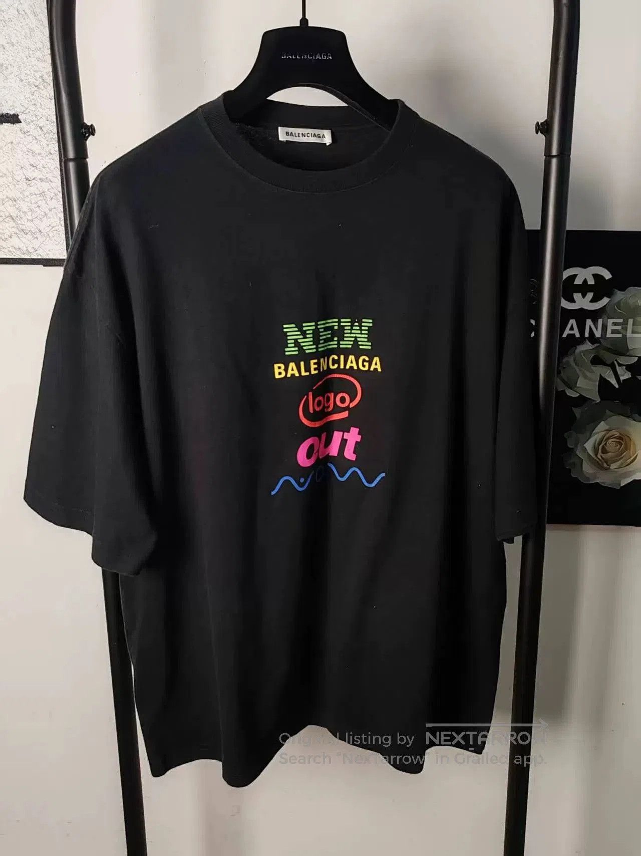 Balenciaga Balenciaga Logo Short Sleeve T-Shirt. Size US M / EU 48-50 / 2 - 1 Thumbnail
