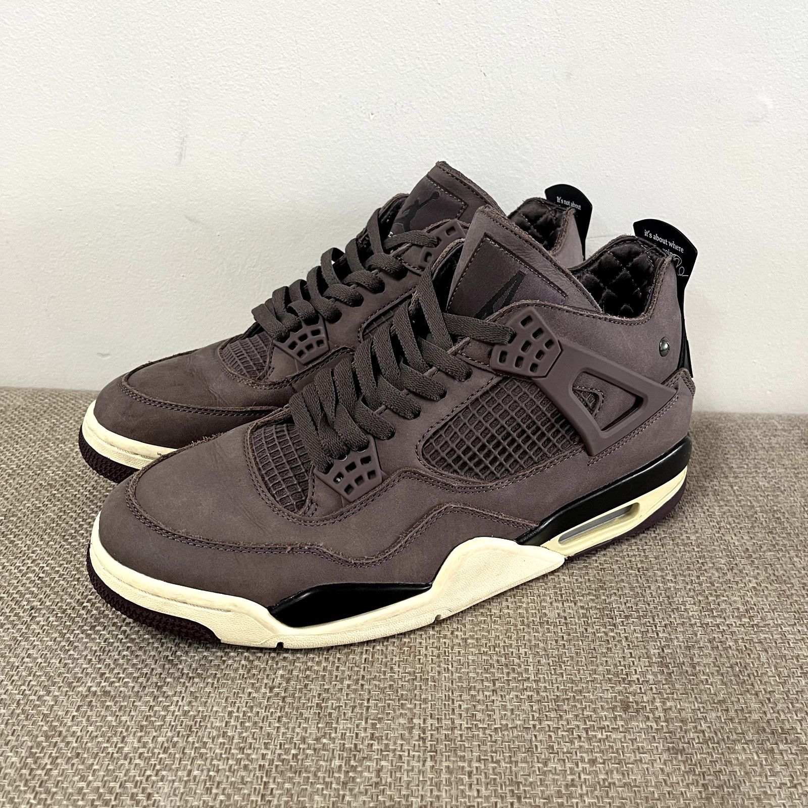 A Ma Maniere × Jordan Brand × Nike Jordan 4 Retro x A Ma Maniere Size 10.5M Preowned No Box i Size US 10.5 / EU 43-44 - 1 Thumbnail