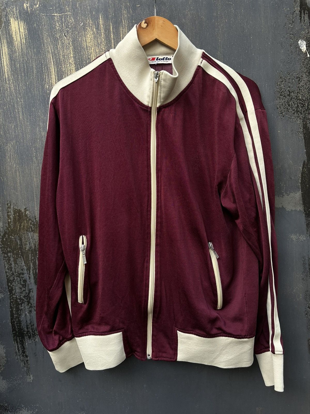 Lotto Sport × Vintage RARE! Vintage 90’s Retro Lotto Sports Football Jacket Size US L / EU 52-54 / 3 - 1 Thumbnail