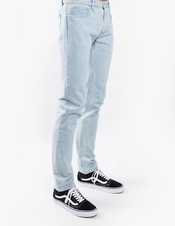 A.P.C. A.P.C Petit New Standard Light Blue Stonewash Jeans Size US 31 - 1 Thumbnail