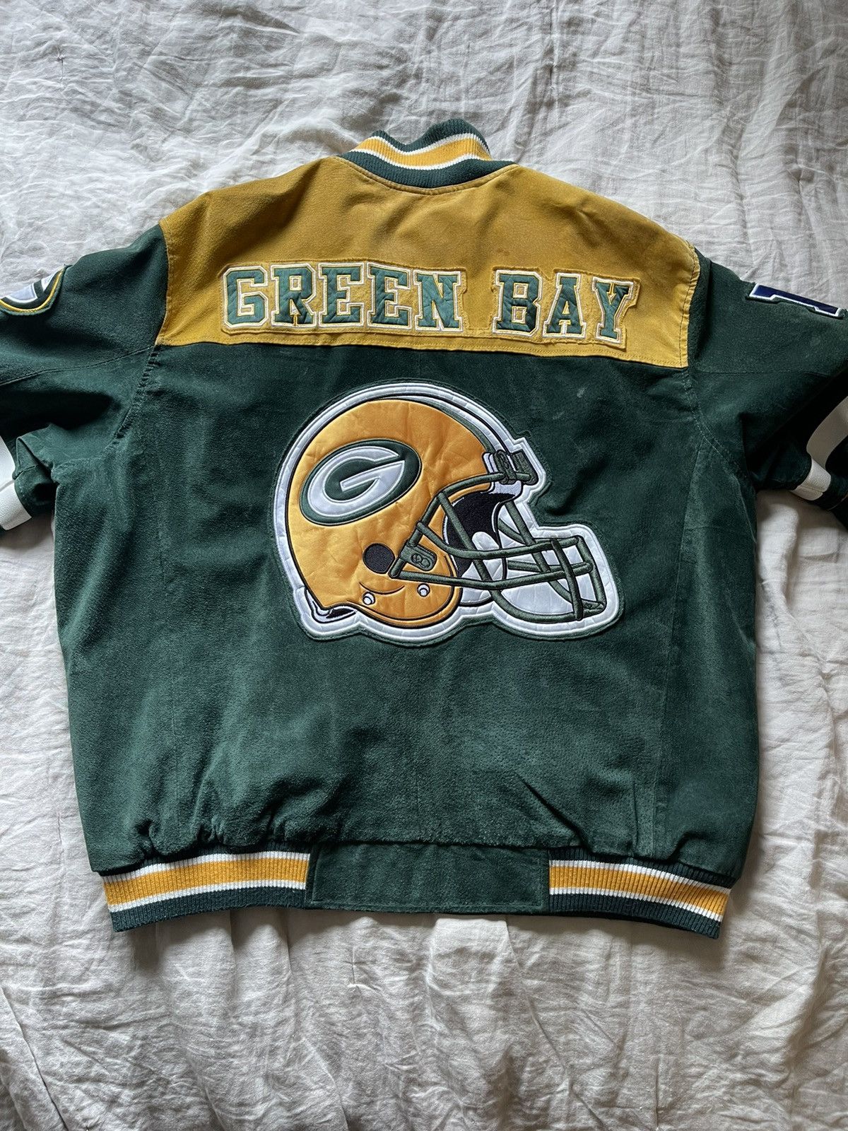 Packers vintage store letterman's jacket XL