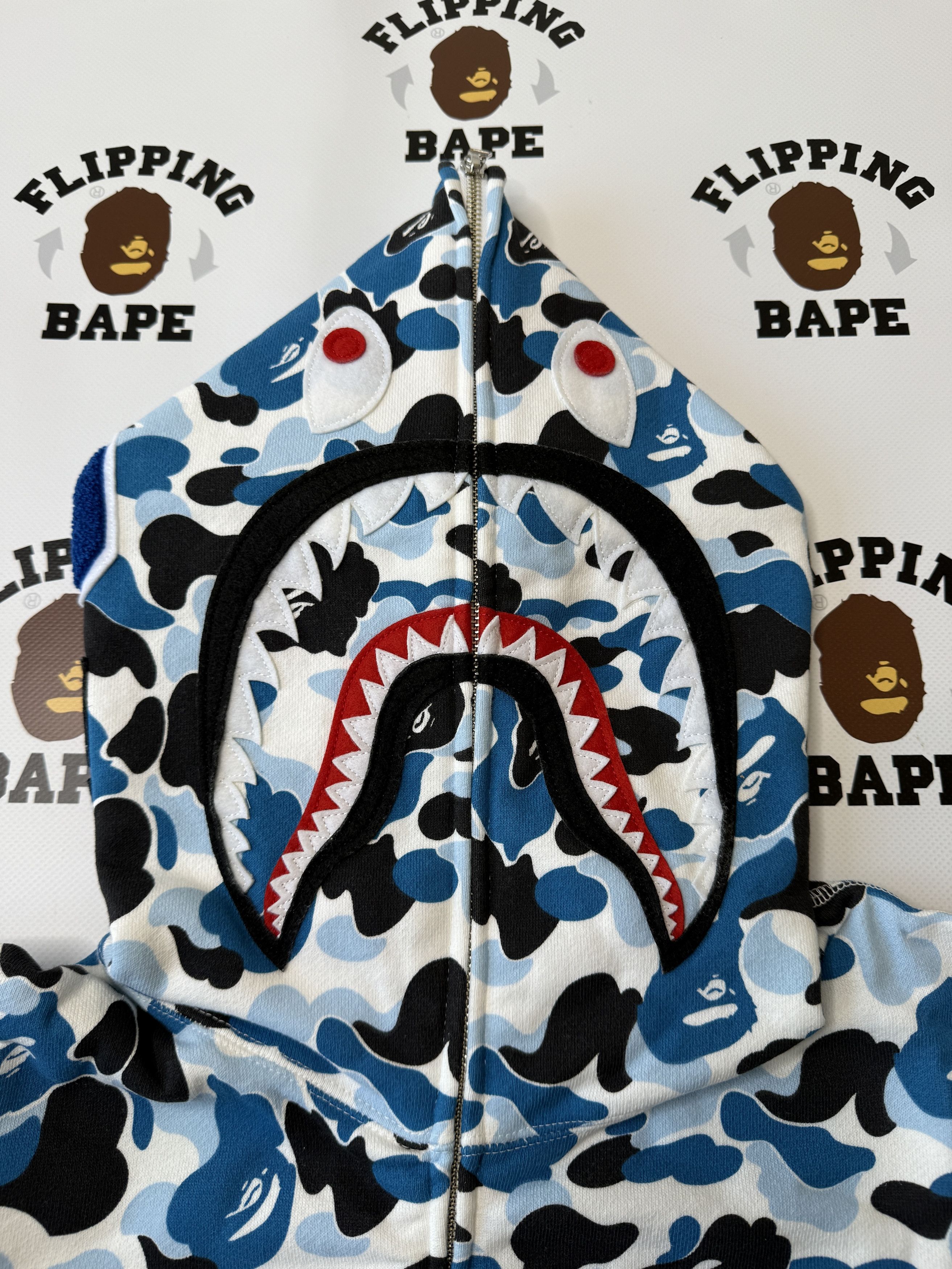 Bape BAPE SHENYANG SEPARATE SHARK FULL ZIP HOODIE Size US M / EU 48-50 / 2 - 4 Thumbnail