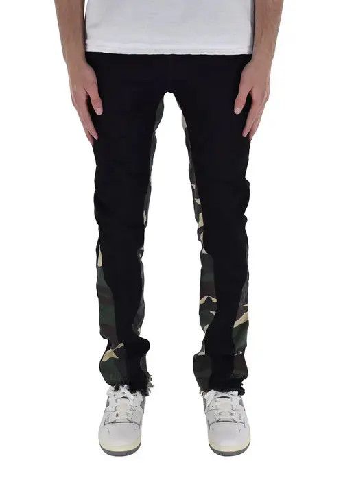 Vintage Camo Flare Denim Size US 32 / EU 48 - 1 Thumbnail