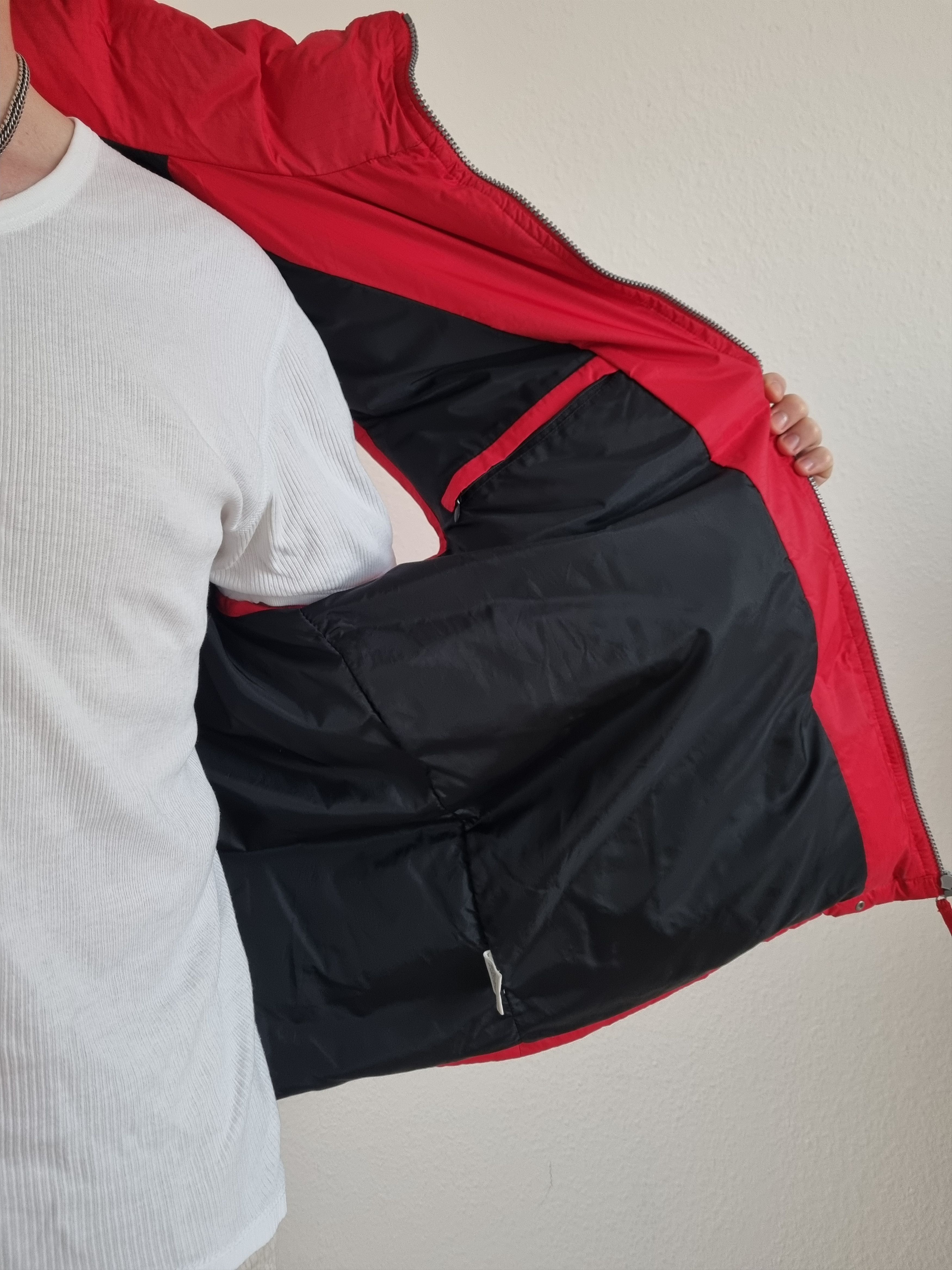 Reebok × Vintage Vintage Reebok Down Vest DRT2 Jacket Puffer Red 90s Y2K Size US XXL / EU 58 / 5 - 5 Thumbnail