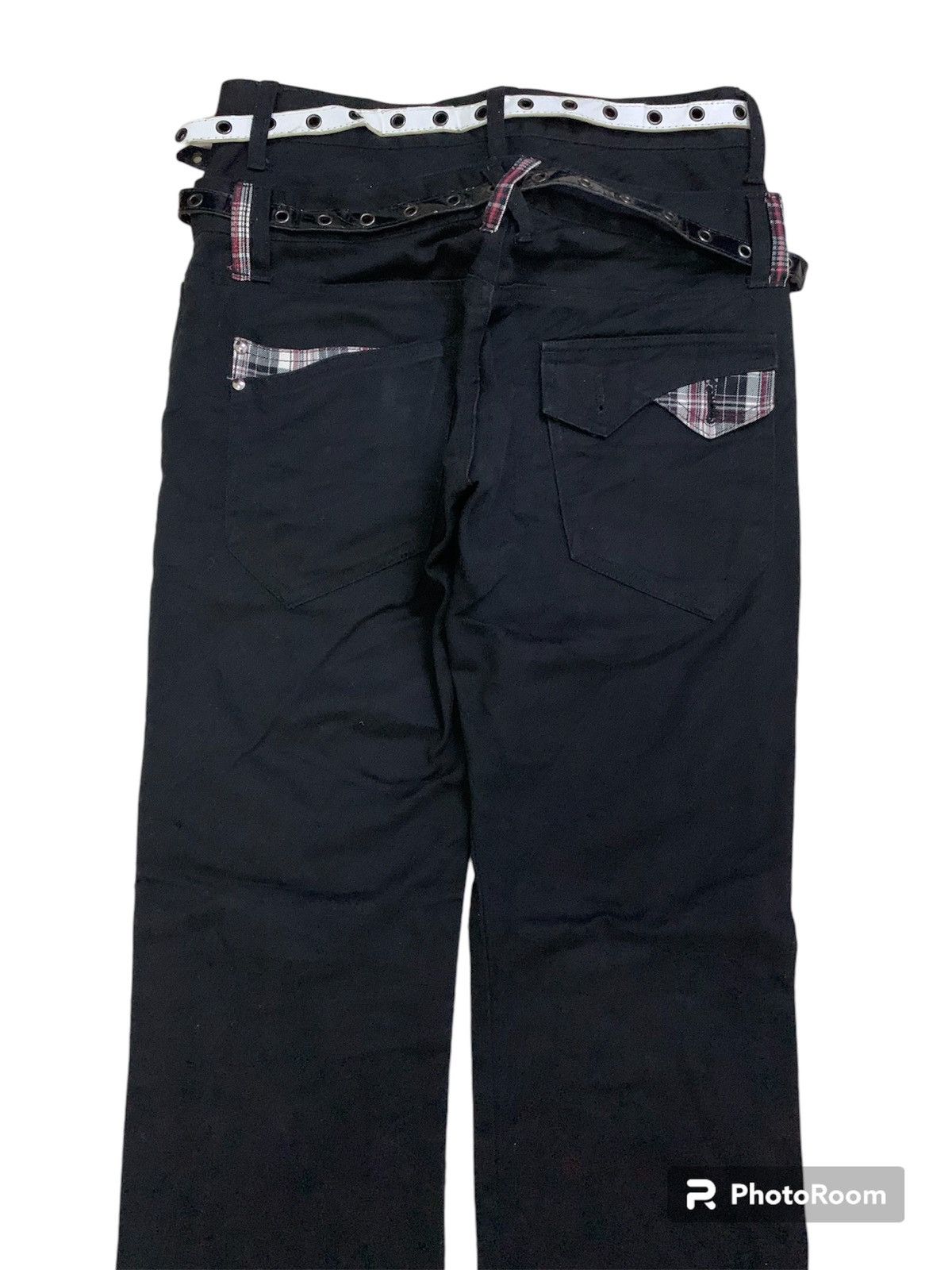 Japanese Brand 💥Vintage Japanese Doublefocus Double Waist Pant Size US 28 / EU 44 - 4 Thumbnail