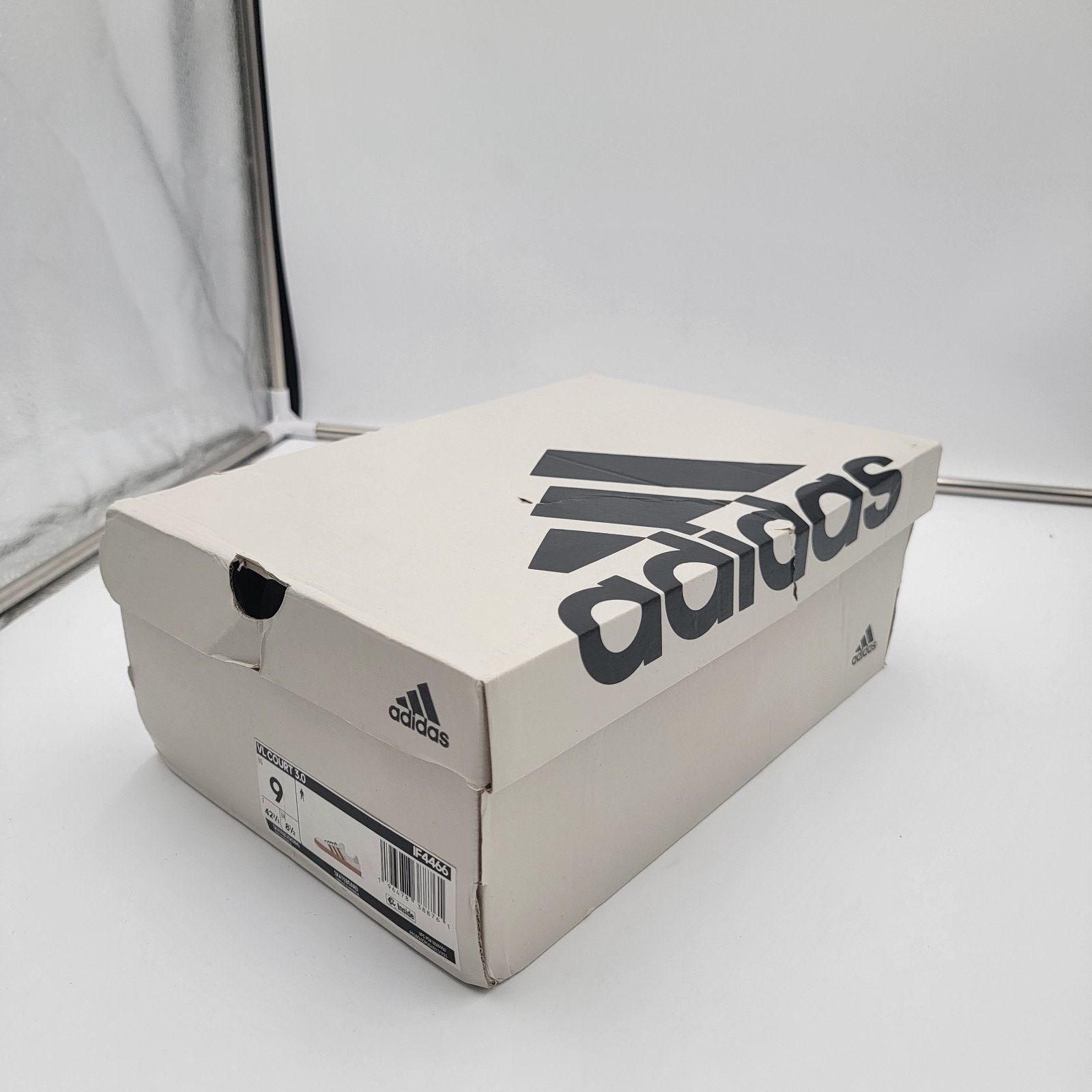Adidas Adidas Men's VL Court 3.0 Skate Shoes White Red Green Size 9 Size US 9 / EU 42 - 11 Thumbnail