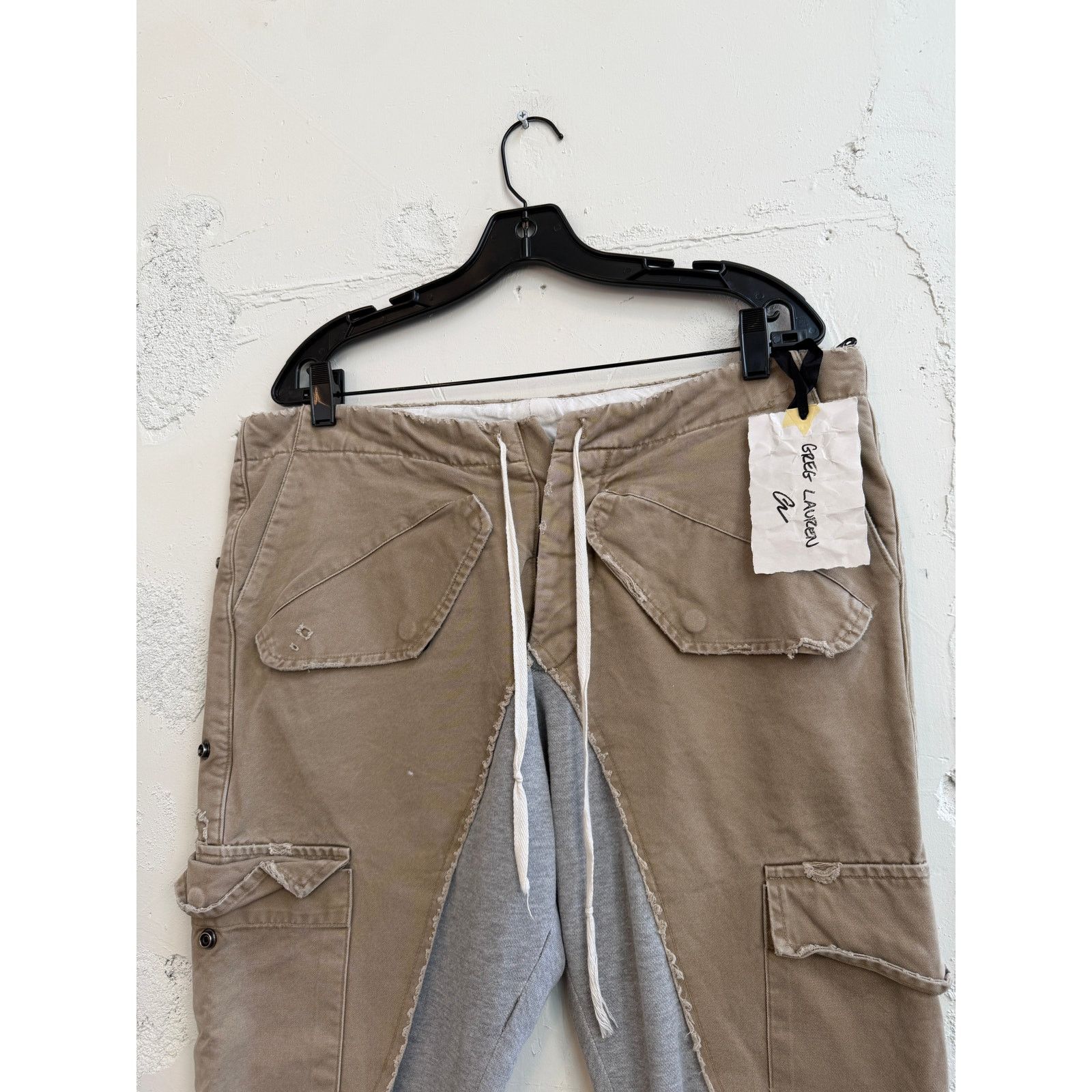 Greg Lauren Greg Lauren SAMPLE 50/50 Carhartt Fleece Lounge Pants Size US 34 / EU 50 - 3 Thumbnail