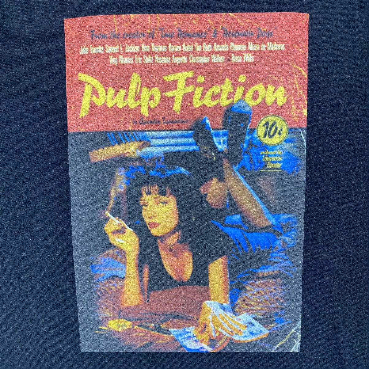 Other QUENTIN TARANTINO FILM🔥 PULP FICTION MOVIE POSTER TEE Size US XL / EU 56 / 4 - 3 Thumbnail