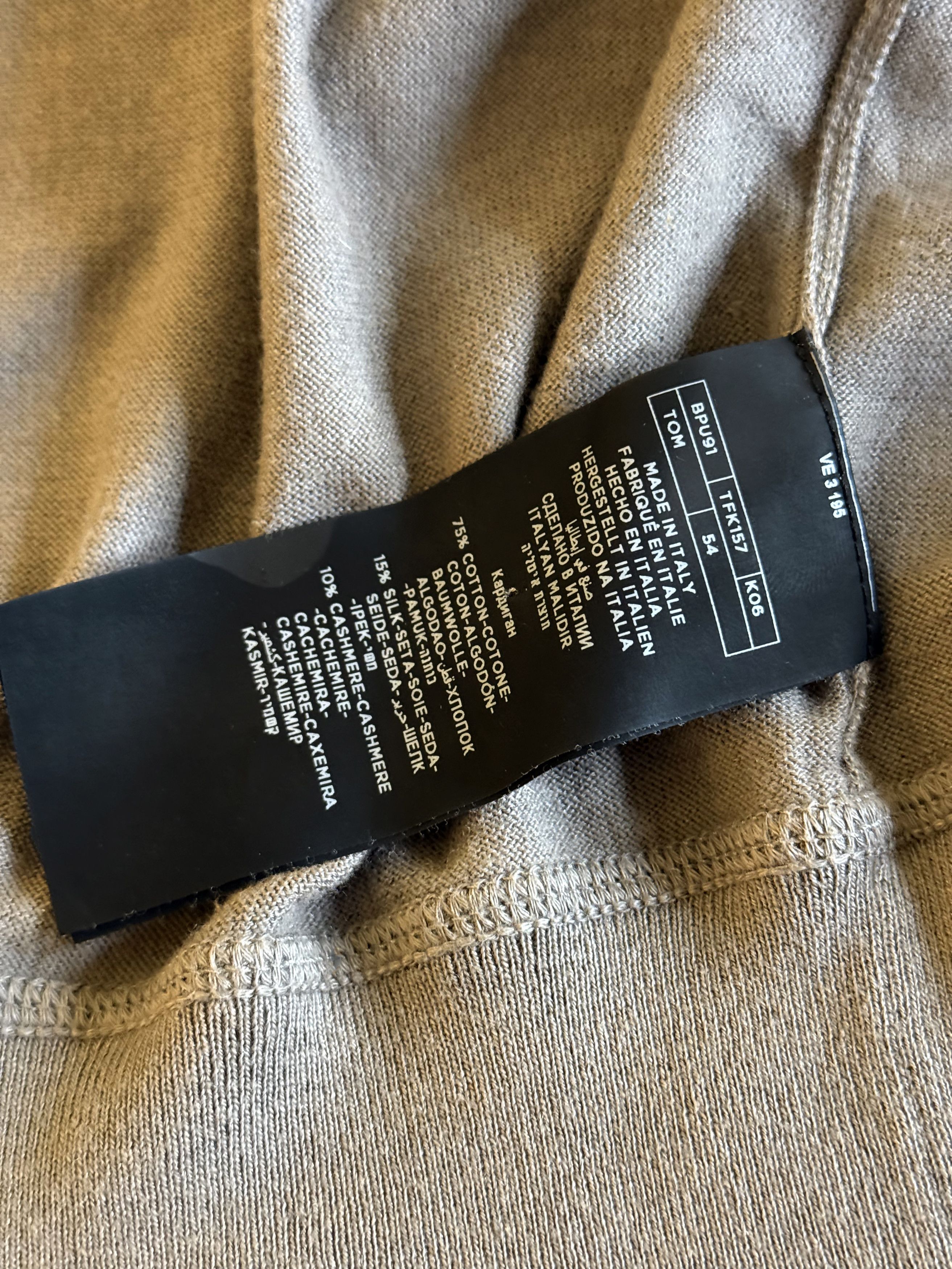 Tom Ford Best Dressed $2,100 TOM FORD Cashmere/Silk Blend Hoodie Size US XL / EU 56 / 4 - 20 Thumbnail