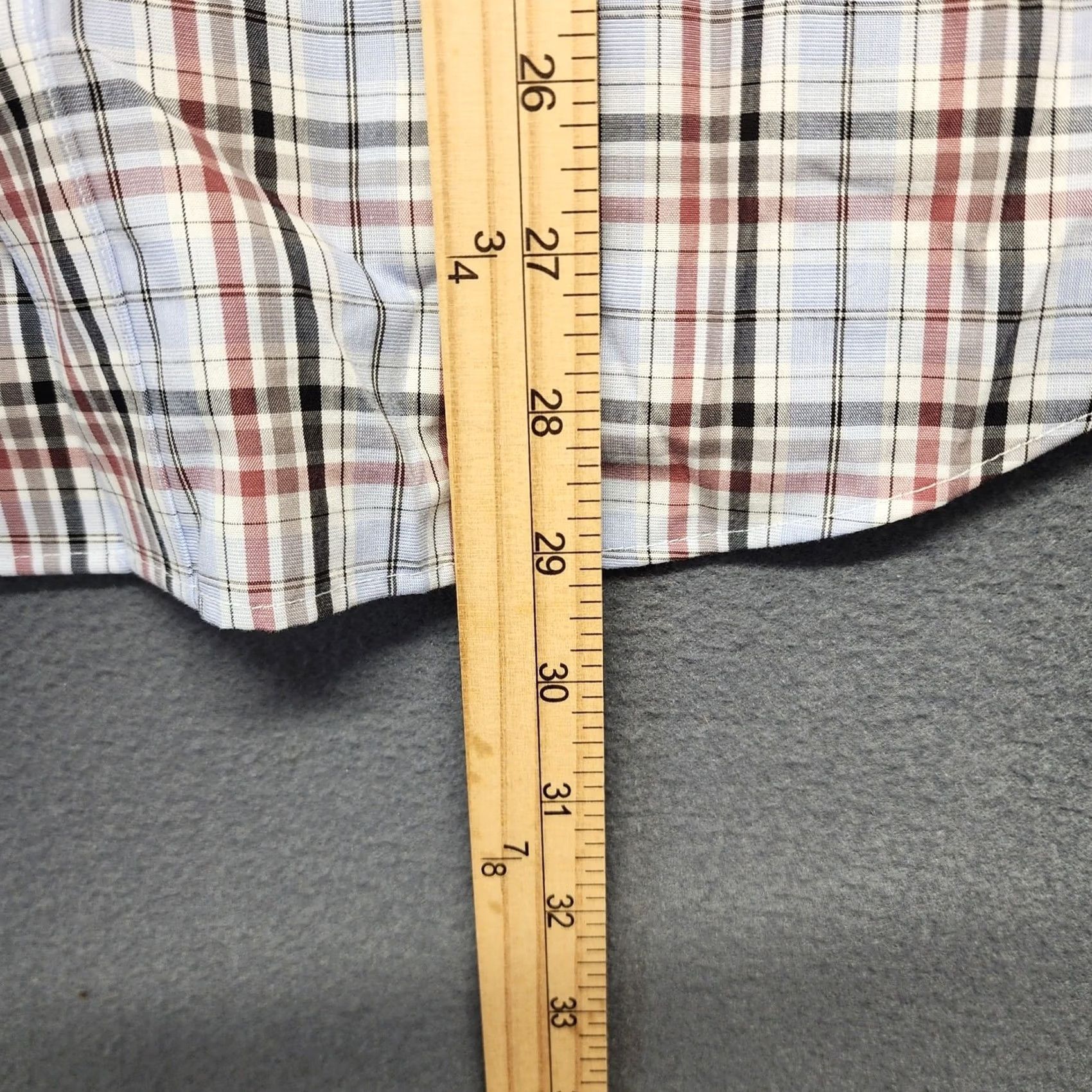 Banana Republic Banana Republic Shirt Mens 15-15.5 Medium 33-34 Slim Fit Long Sleeve Button Up Shirt Size US M / EU 48-50 / 2 - 5 Thumbnail