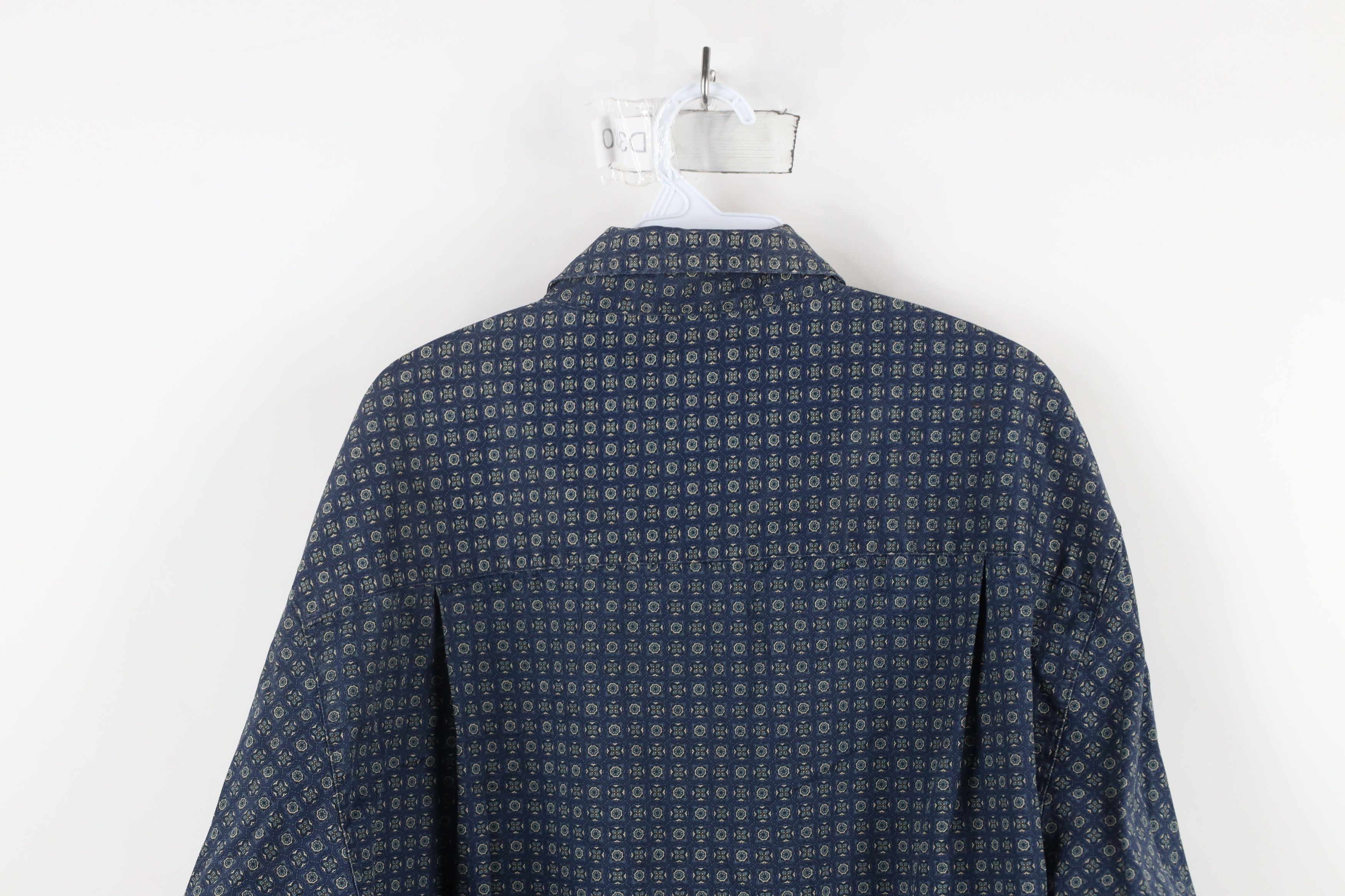 Vintage Vintage 90s Streetwear All Over Print Button Down Shirt Size US L / EU 52-54 / 3 - 8 Thumbnail