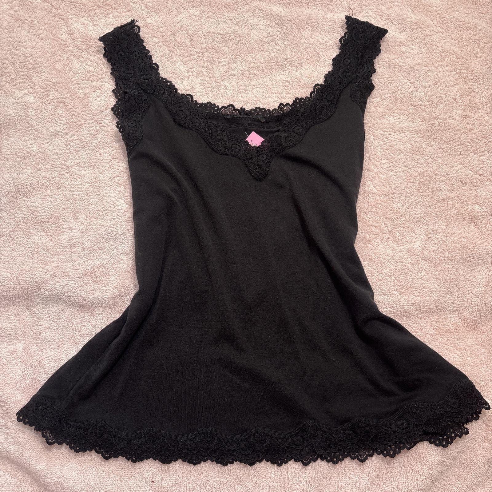 Other y2k black grunge lace cami Size M / US 6-8 / IT 42-44 - 2 Thumbnail