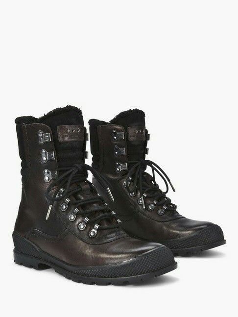 John Varvatos Shearling Lined Leather Hiking Boot. 9.5 Size US 9.5 / EU 42-43 - 2 Thumbnail