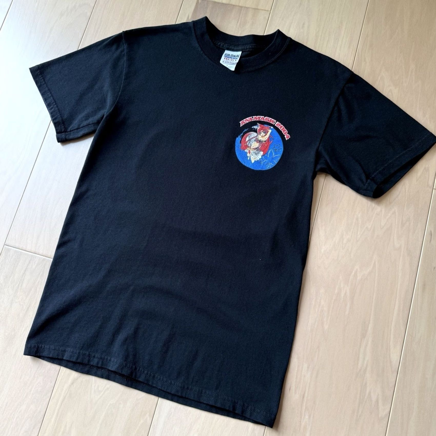 Vintage VINTAGE Ani Magic Shirt Small Black Y2K Anime Promo Japan Art Manga Streetwear Shirt Mens S Black Graphic Print 90s Anime Theme Alice in Wonderland Size US S / EU 44-46 / 1 - 7 Thumbnail