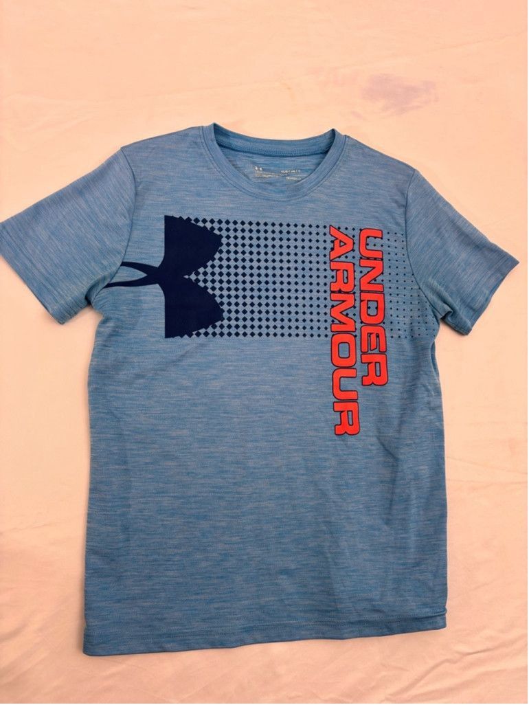 Under Armour Boys Under Armour T-shirt YLG Blue Size US L / EU 52-54 / 3 - 1 Thumbnail