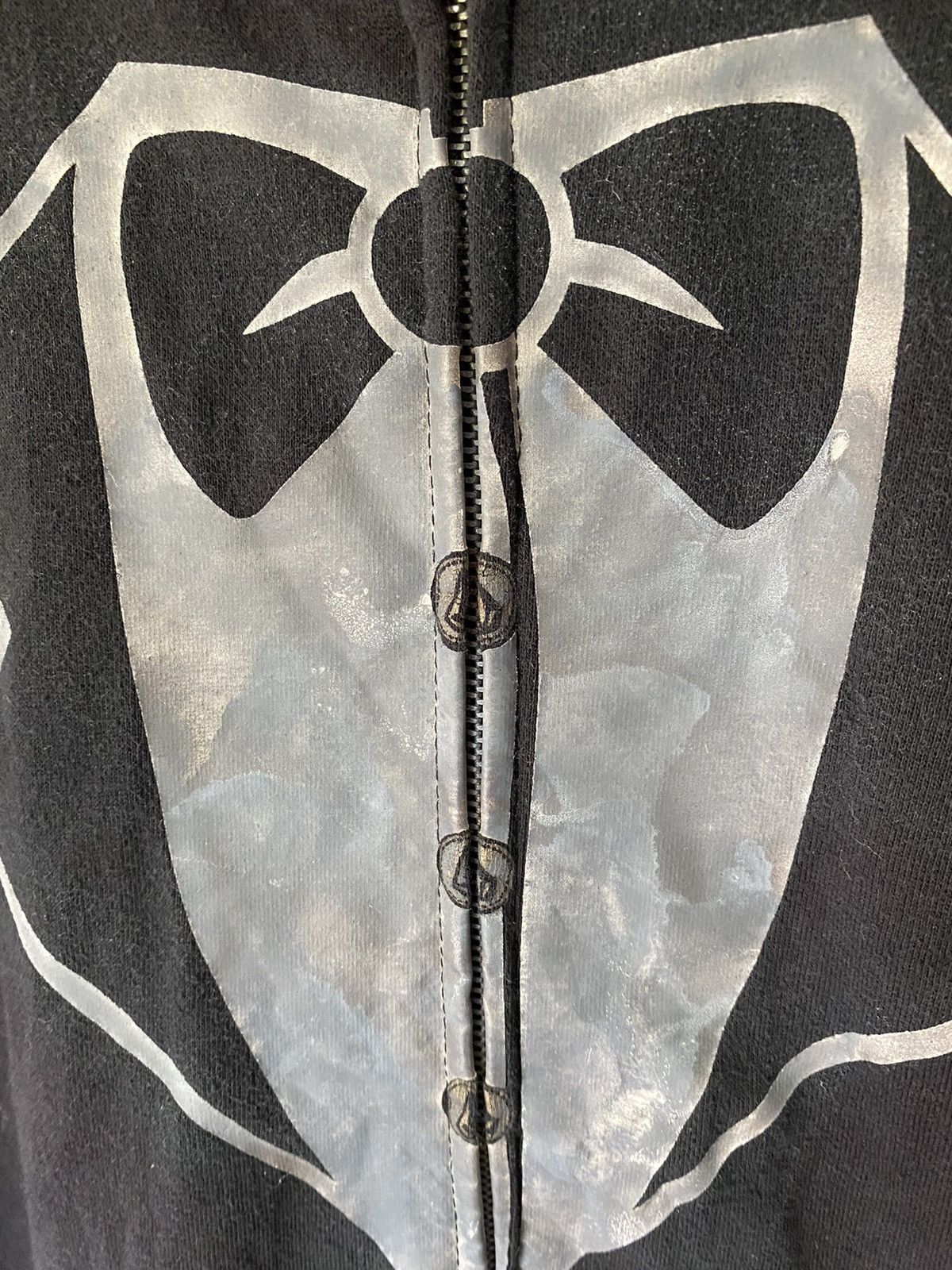 Japanese Brand 2000s Volcom gimp one eye hoodie Size US L / EU 52-54 / 3 - 6 Thumbnail