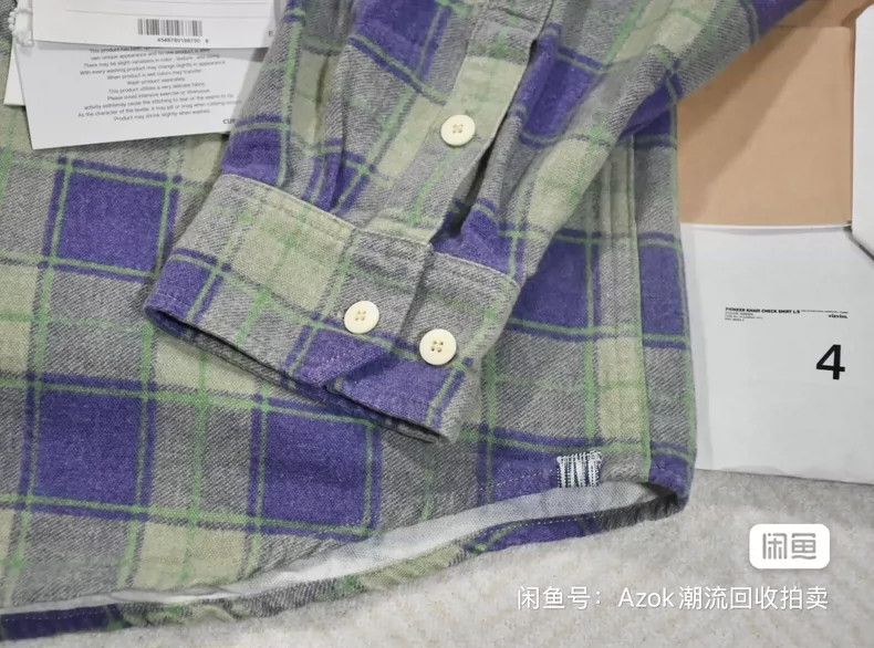 Visvim Visvim23aw Pioneer Khadi Check Shirt 2504-Nextarrow Size US XL / EU 56 / 4 - 5 Thumbnail
