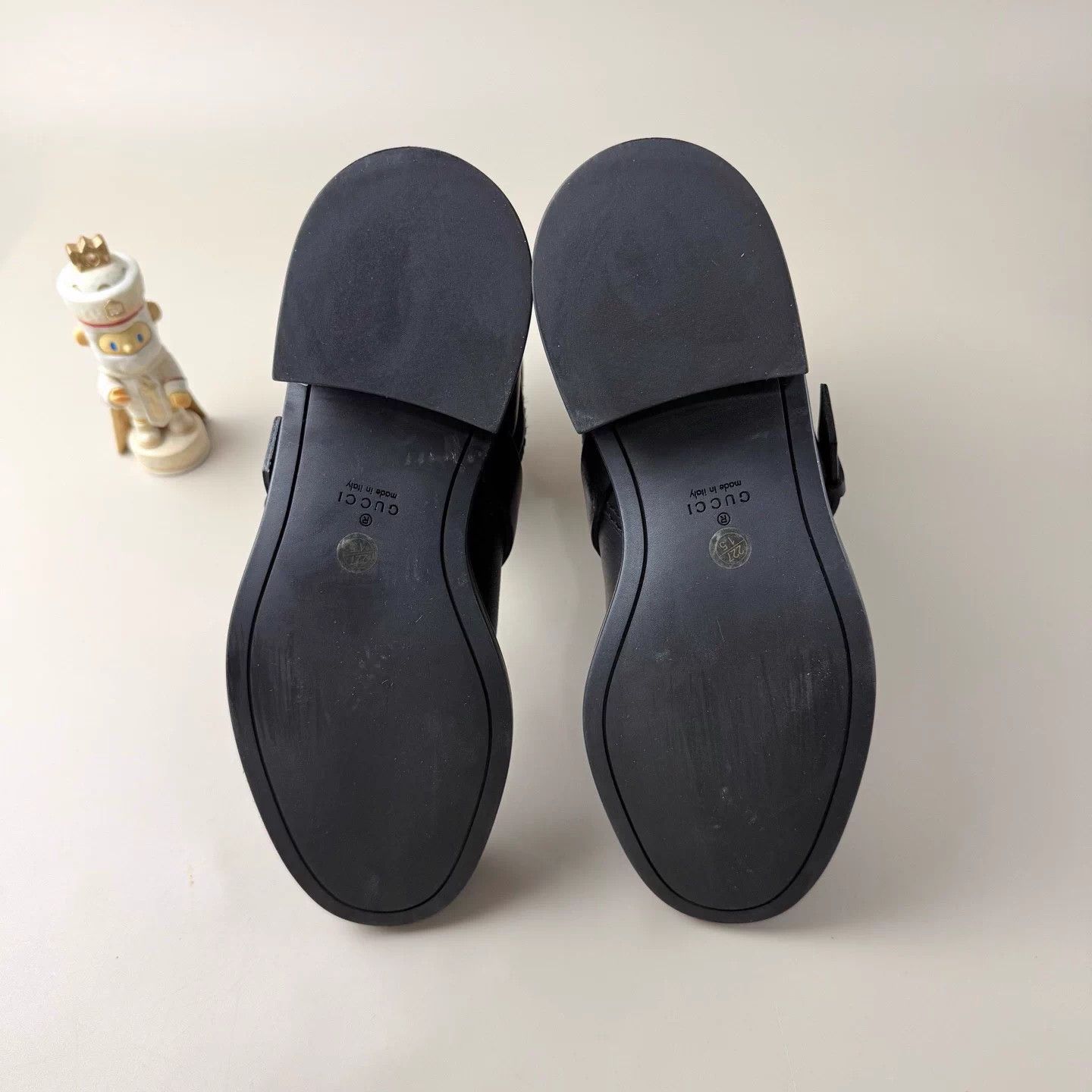 Gucci Gucci Black Double C Zip Short Boots 35.5 Size US 4.5 / IT 34.5 - 7 Thumbnail