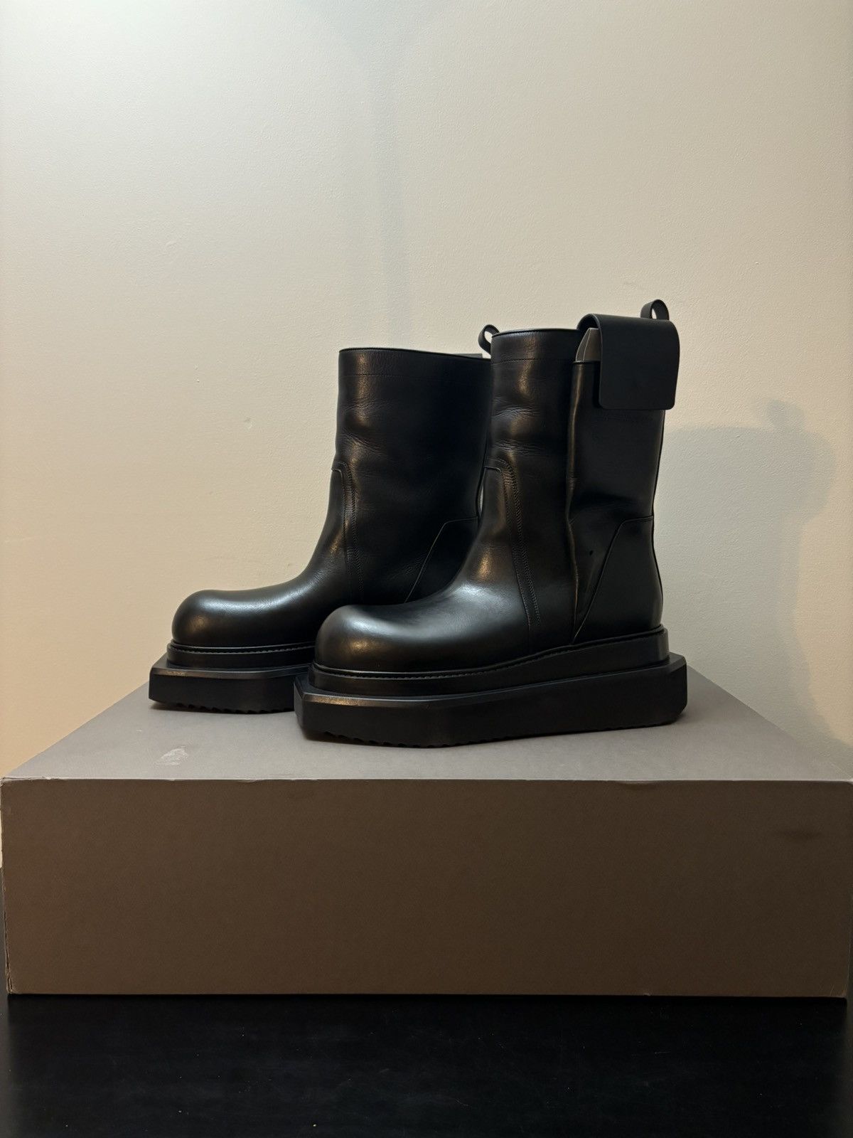 Rick Owens Rick Owens Cyclops Fogpocket Leather Boots Size US 10 / EU 43 - 1 Thumbnail