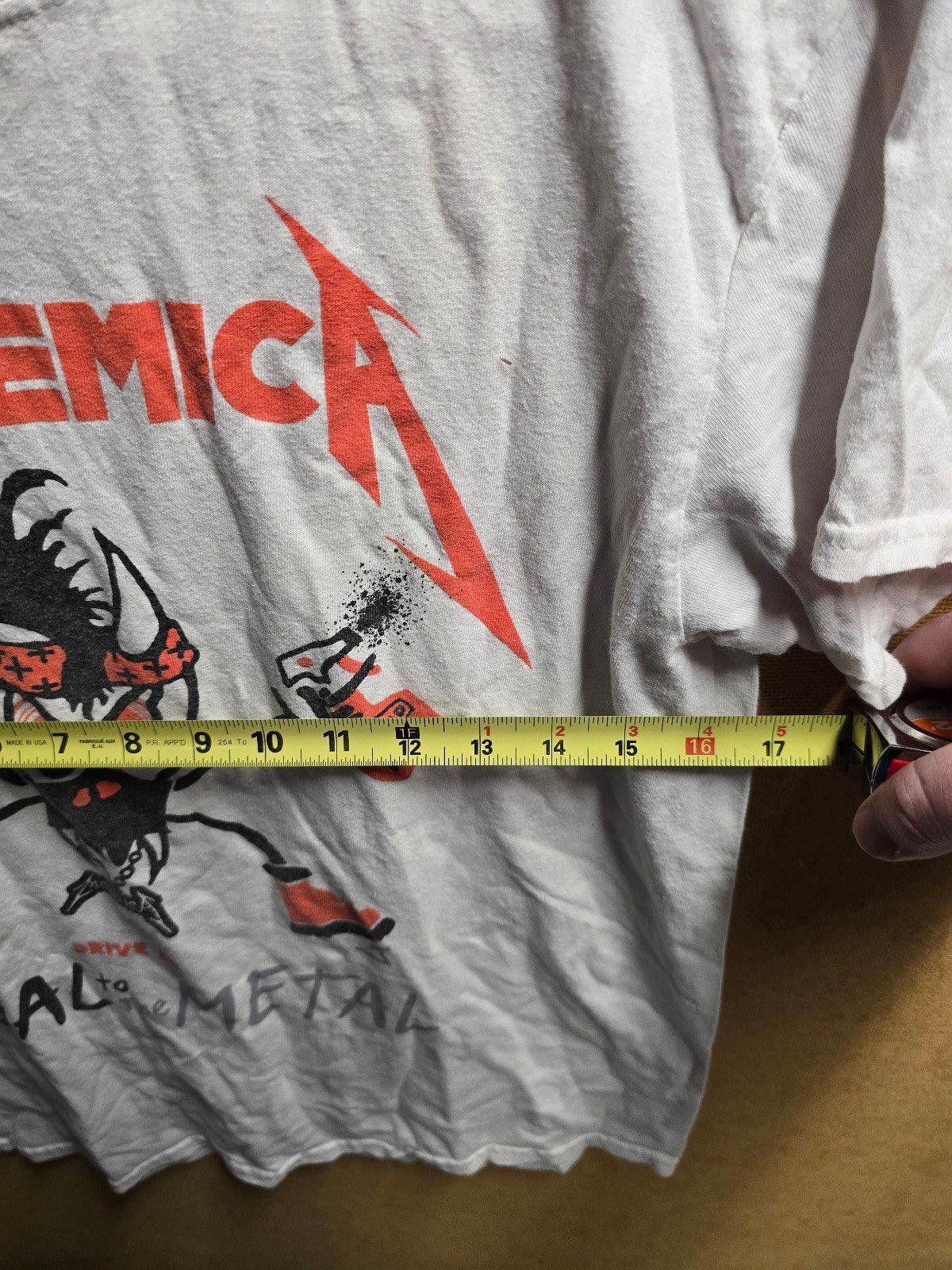 Gildan Metallica Sz M 2020 Drive In Tour Blackened News Pandemica Size US M / EU 48-50 / 2 - 5 Thumbnail