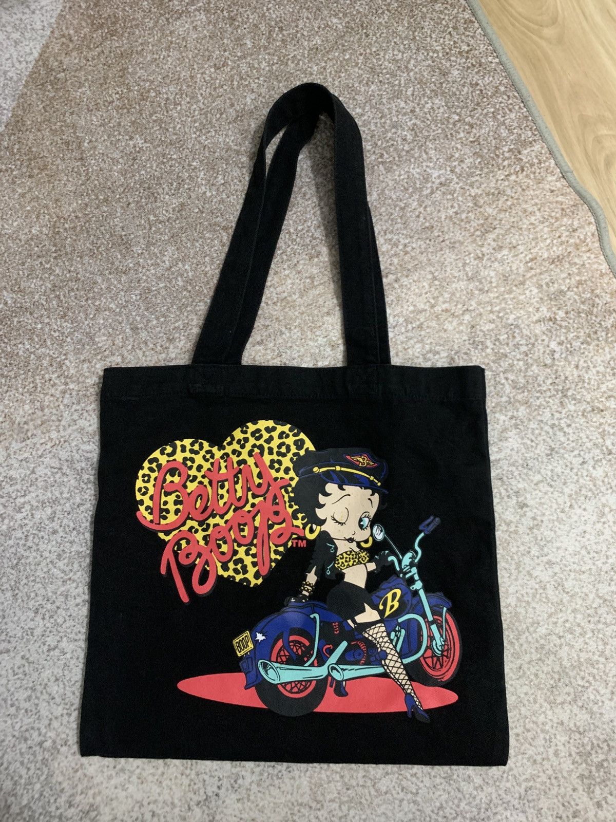 Vintage Betty Boop Police Tote Bag Size ONE SIZE - 2 Thumbnail