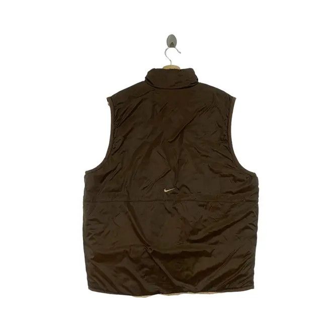 Nike Vintage NIKE REVERSIBLE PUFFER Swoosh Center Logo Vest Size US XL / EU 56 / 4 - 5 Thumbnail