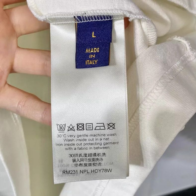 Louis Vuitton LOUIS VUITTON Clouds rainbow letters printed logo short sle Size US L / EU 52-54 / 3 - 7 Thumbnail