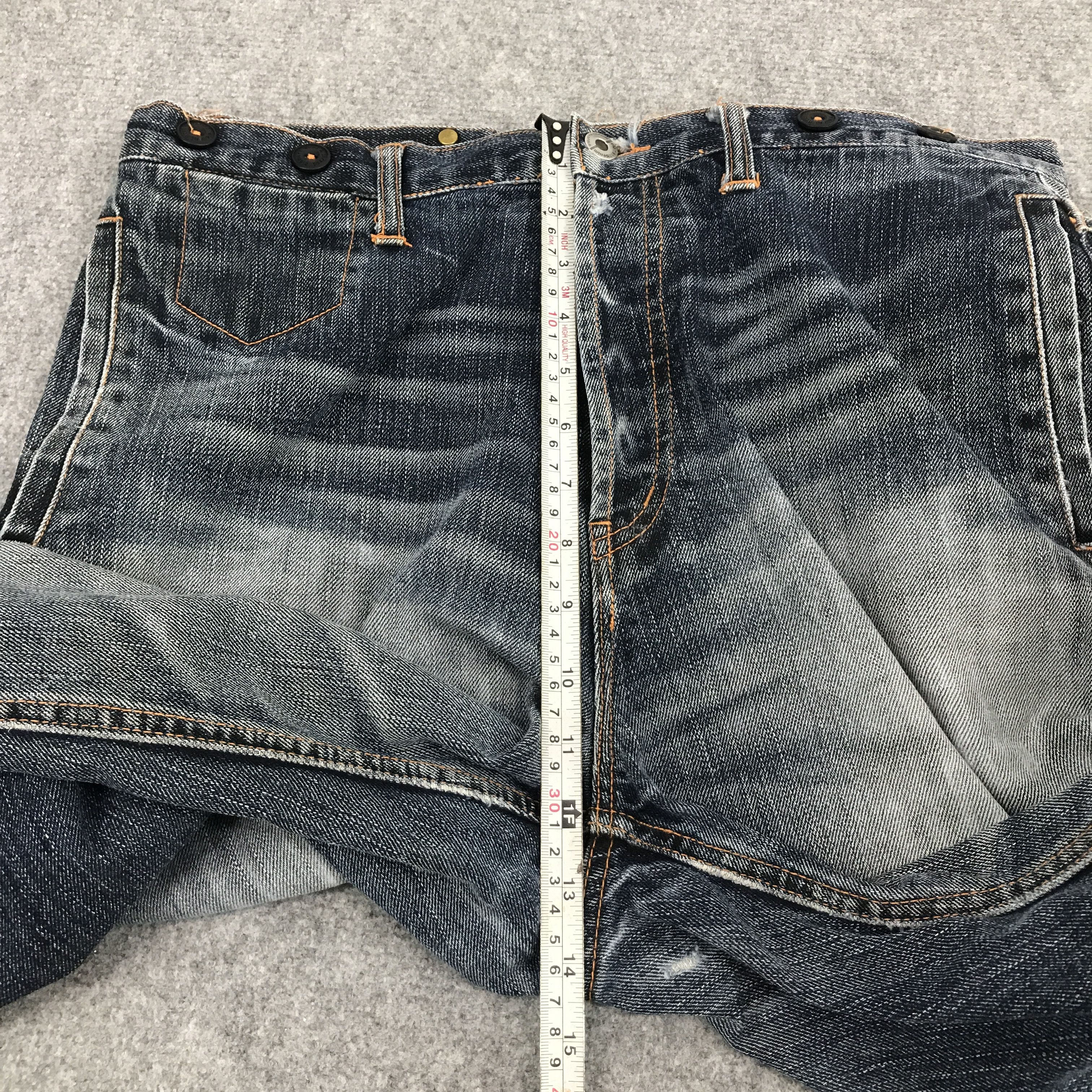 Element Denim Faded element baggy distressed jean pants Size US 32 / EU 48 - 6 Thumbnail