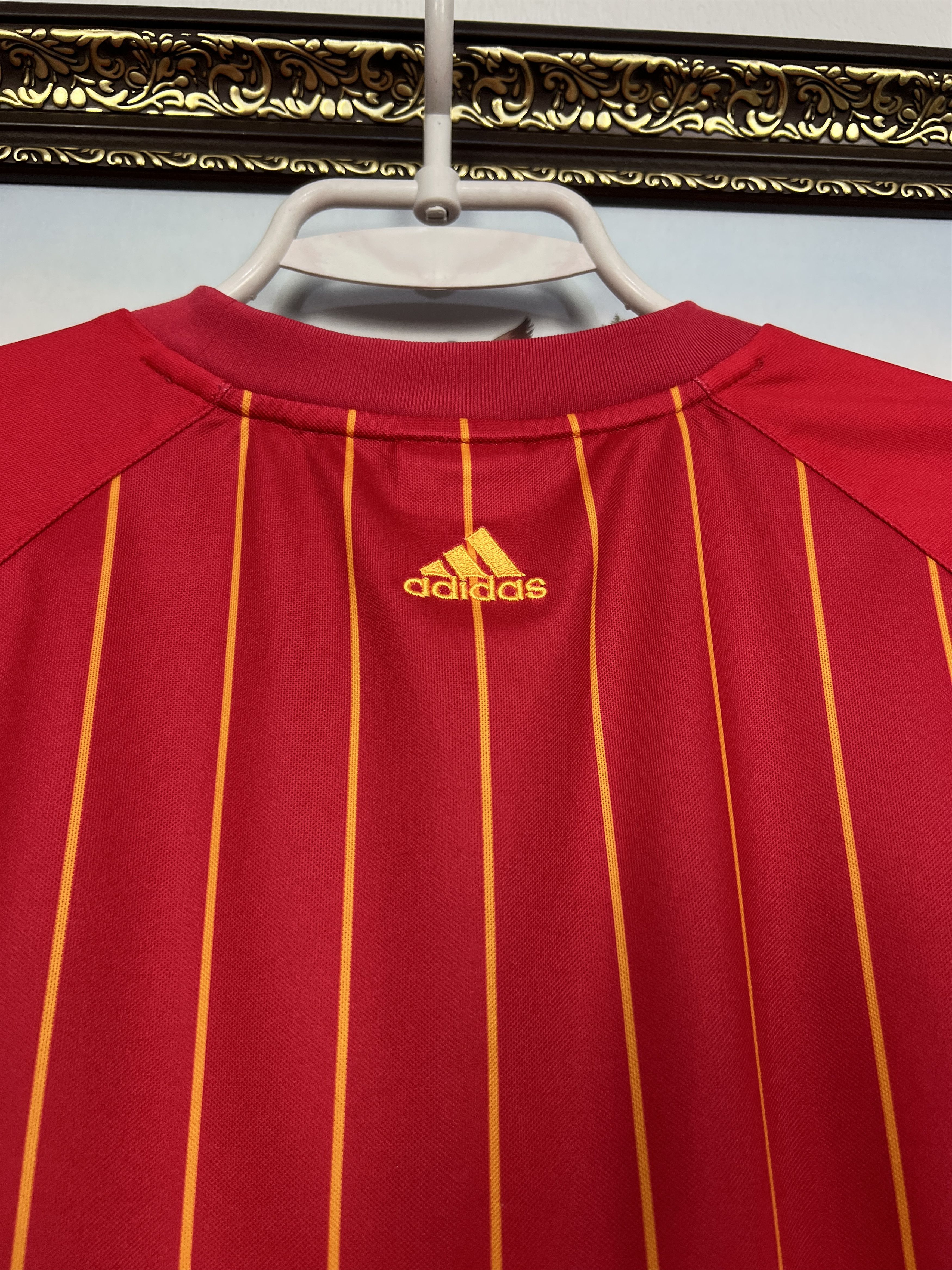 Adidas Spain World Cup Football Train Shirt Soccer Jersey Camiseta Size US L / EU 52-54 / 3 - 10 Thumbnail