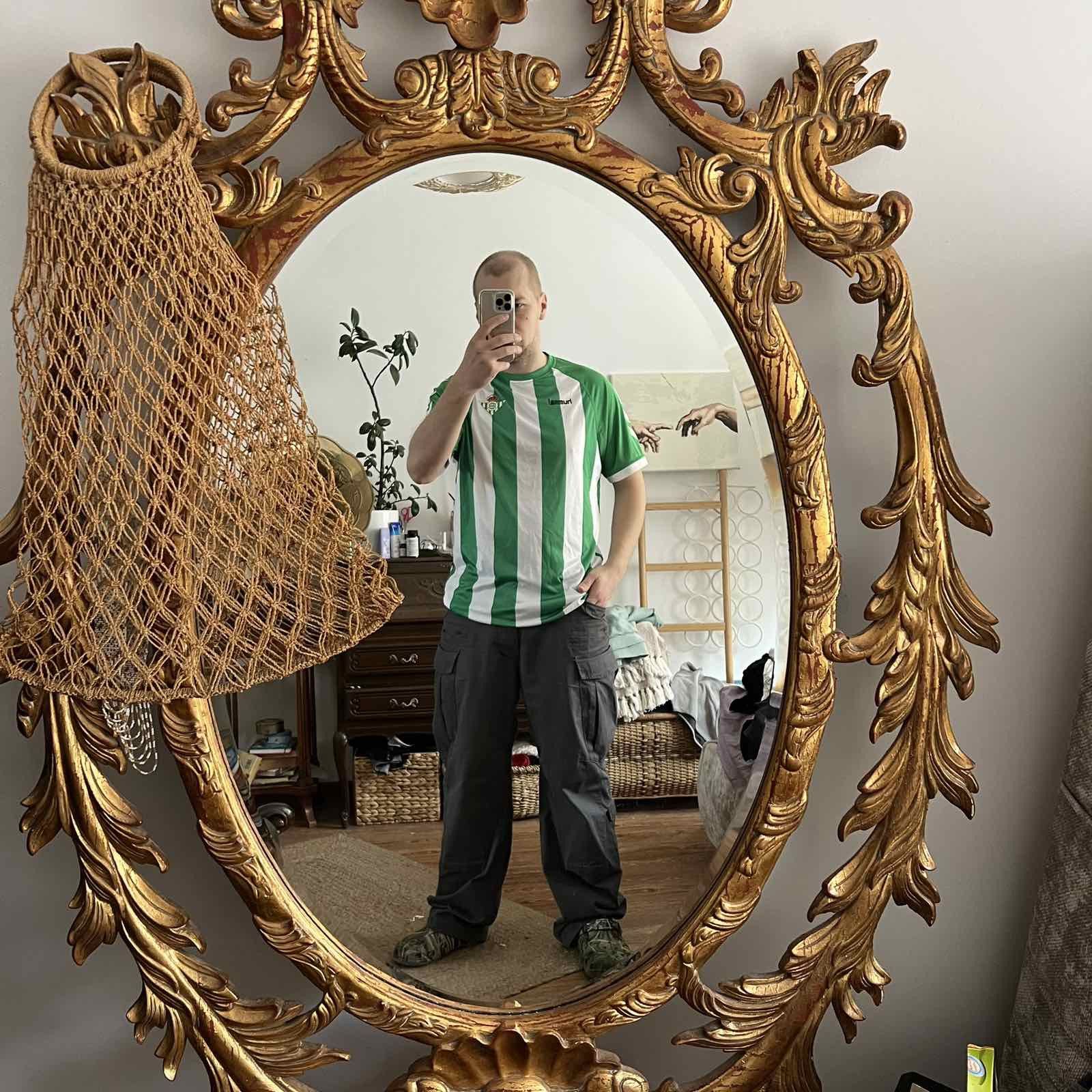 Hummel Mens Vintage Hummel Real Betis soccer jersey Size US S / EU 44-46 / 1 - 4 Thumbnail
