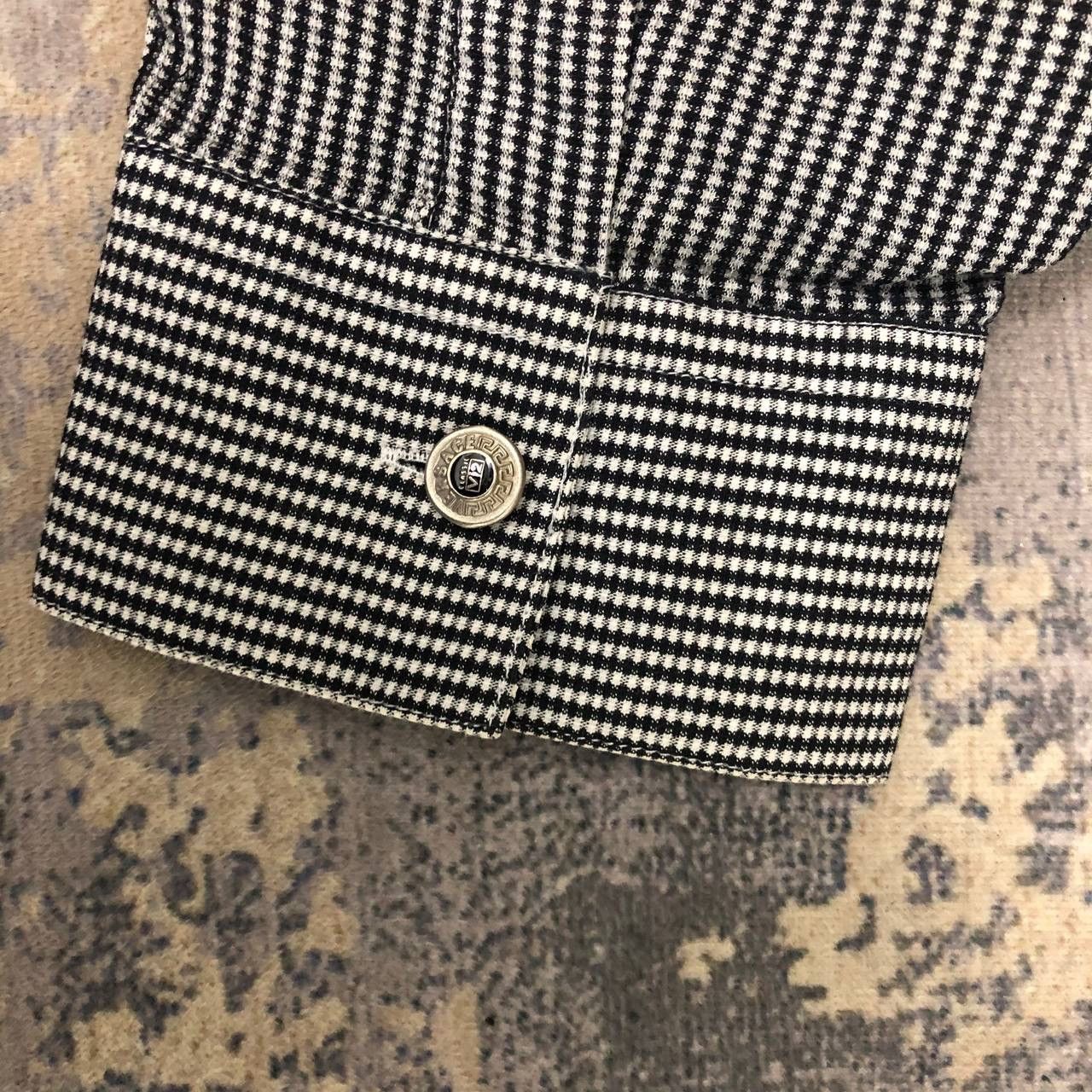 Versace T534. VERSACE HICKORY STRIPED SHIRTS Size US L / EU 52-54 / 3 - 5 Thumbnail