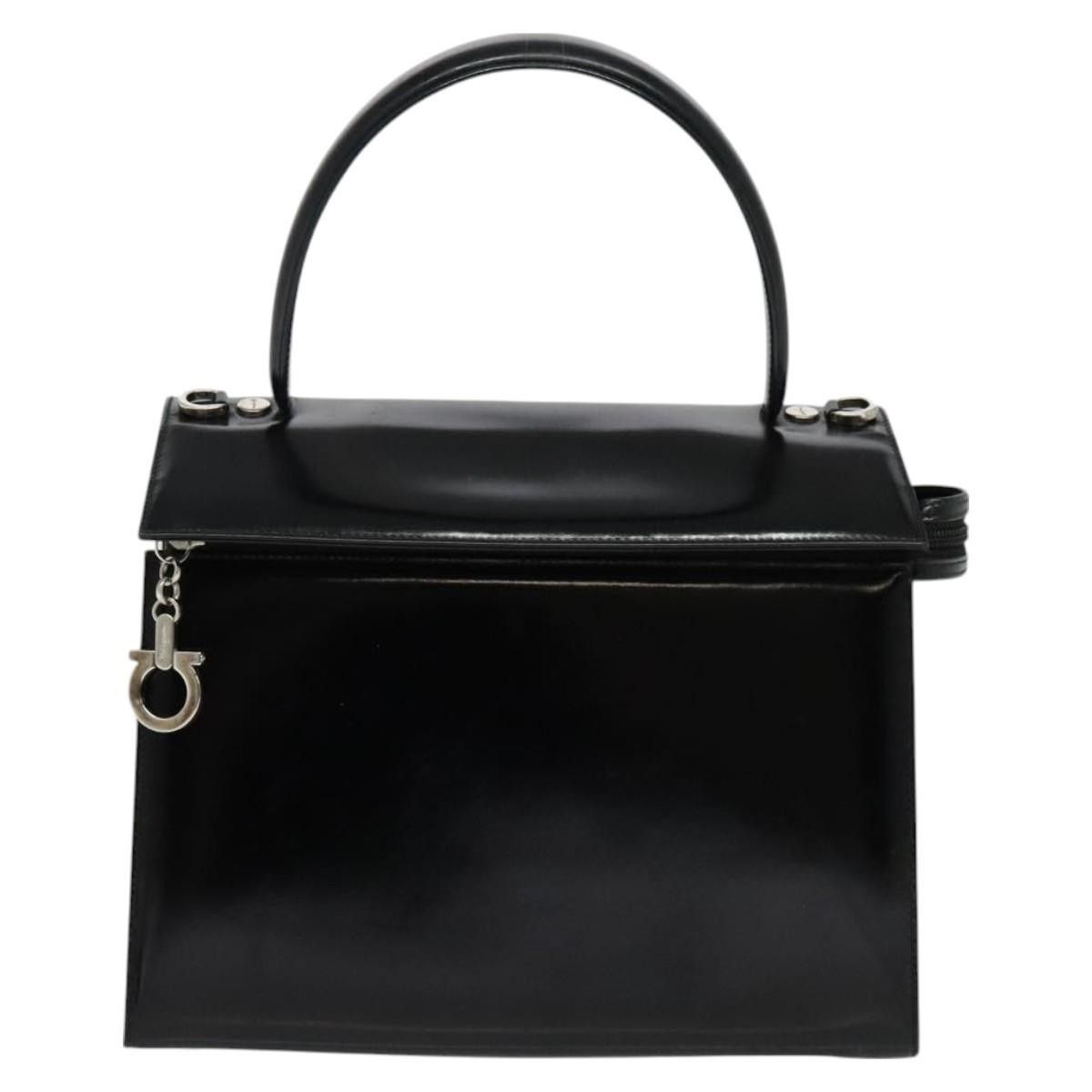 Salvatore Ferragamo Salvatore Ferragamo Gancini Patent leather Size ONE SIZE - 1 Thumbnail