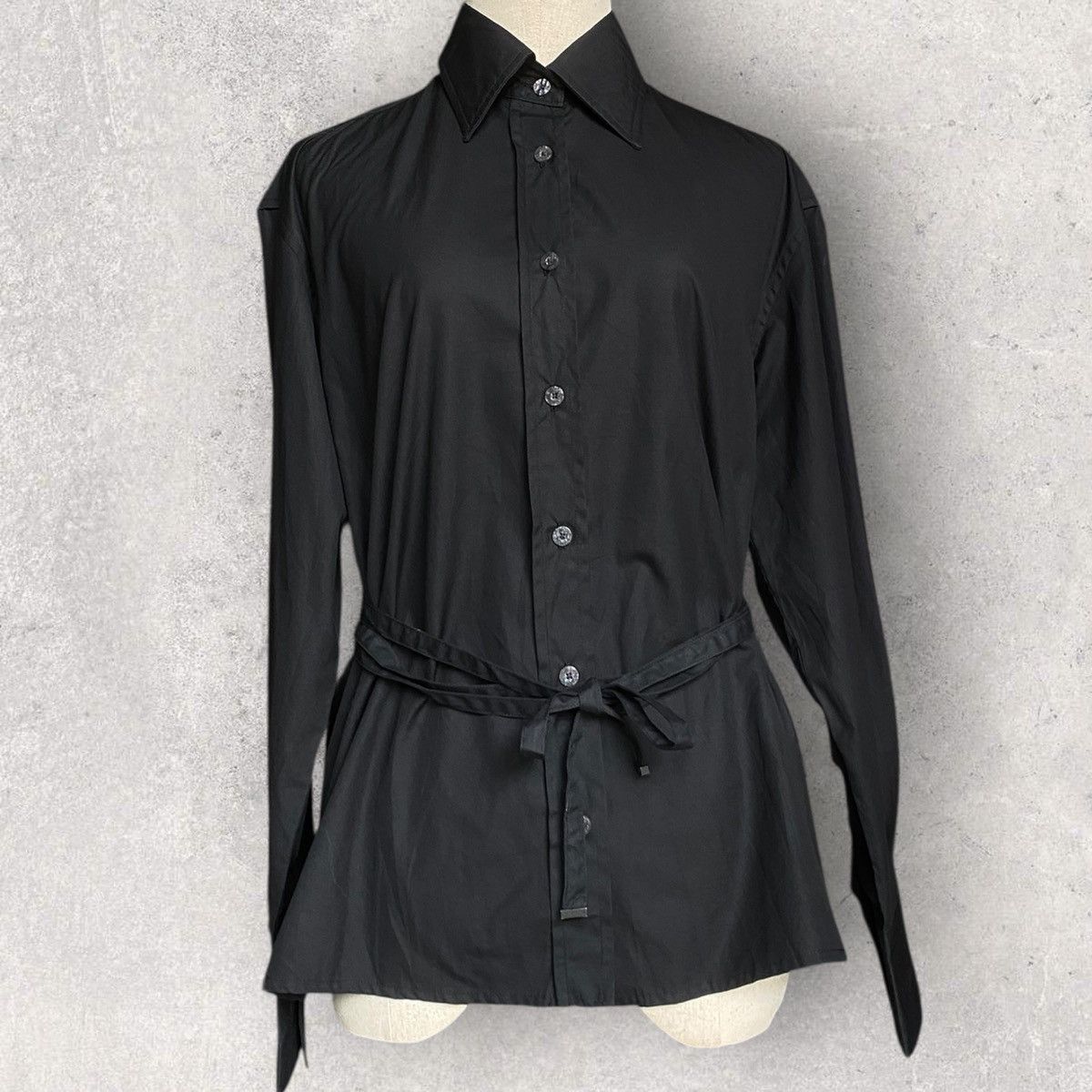 Gucci × Tom Ford Vintage SS01 Tie Waist Shirt Size S / US 4 / IT 40 - 1 Thumbnail