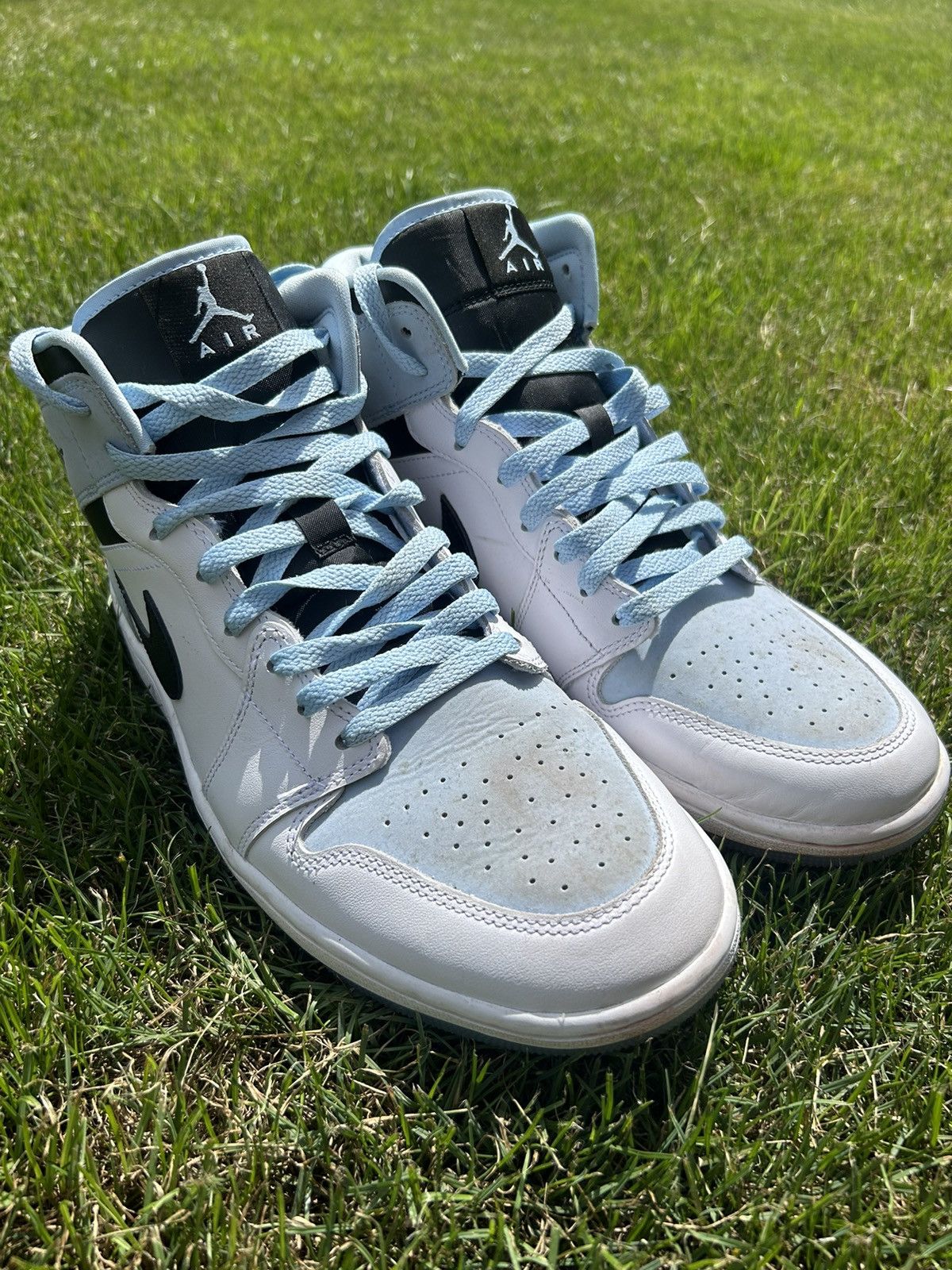 Jordan Brand × Nike Jordan 1 Mid SE Ice Blue (2023) Size US 11 / EU 44 - 2 Thumbnail