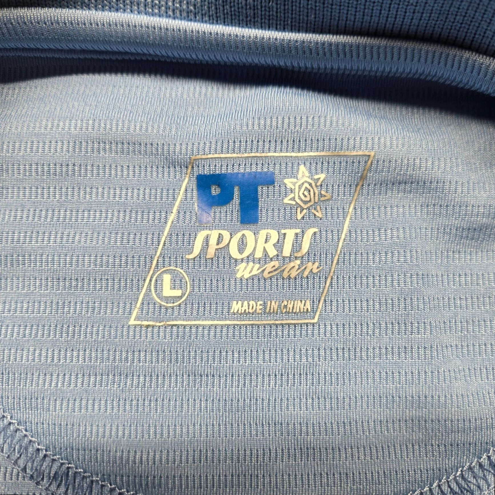 Vintage PT Sportswear Polo Shirt Solid Blue Short Sleeve Adult Men L Large Blue 48 in Polo PT Sportswear Shirt Mens Casual Golf 90s? Size US L / EU 52-54 / 3 - 3 Thumbnail