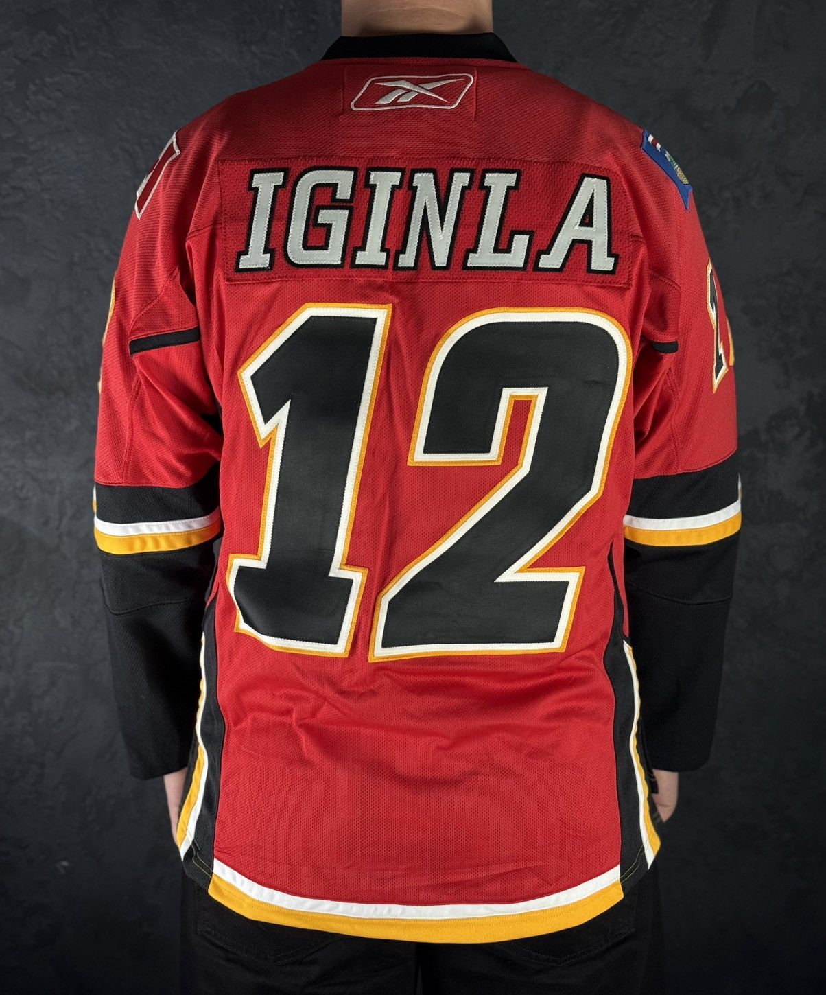 Reebok Vintage Rebook NHL Calgary Flames #12 Jarome Iginla Jersey Size US S / EU 44-46 / 1 - 1 Thumbnail